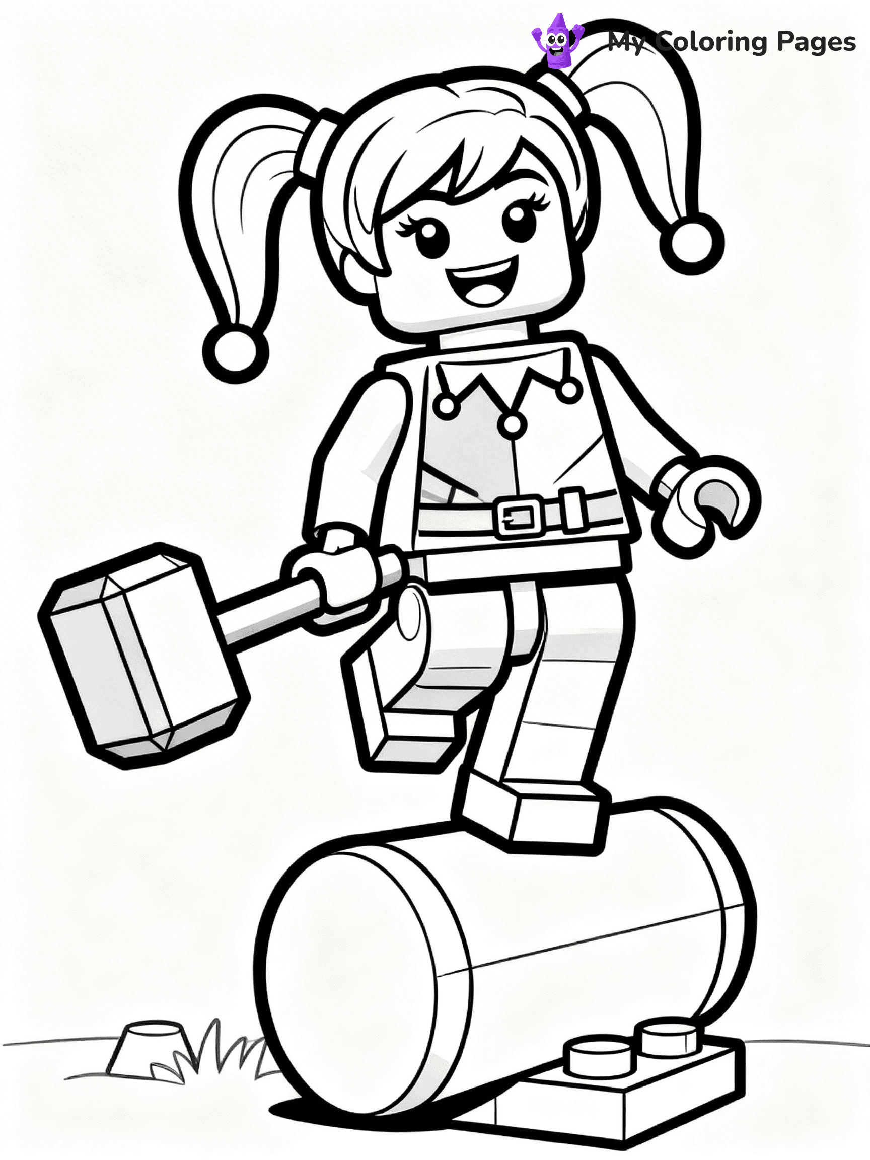 Lego Batman Coloring Pages - 23