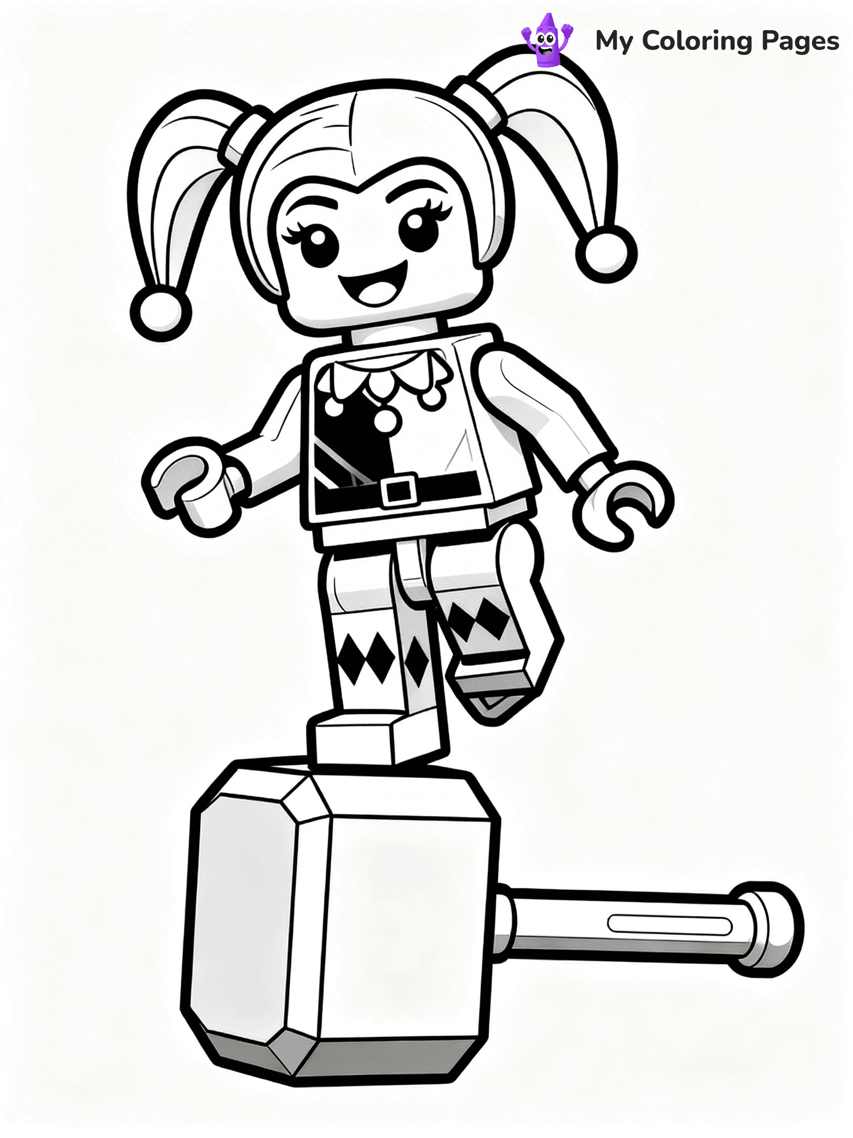 Lego Batman Coloring Pages - 22