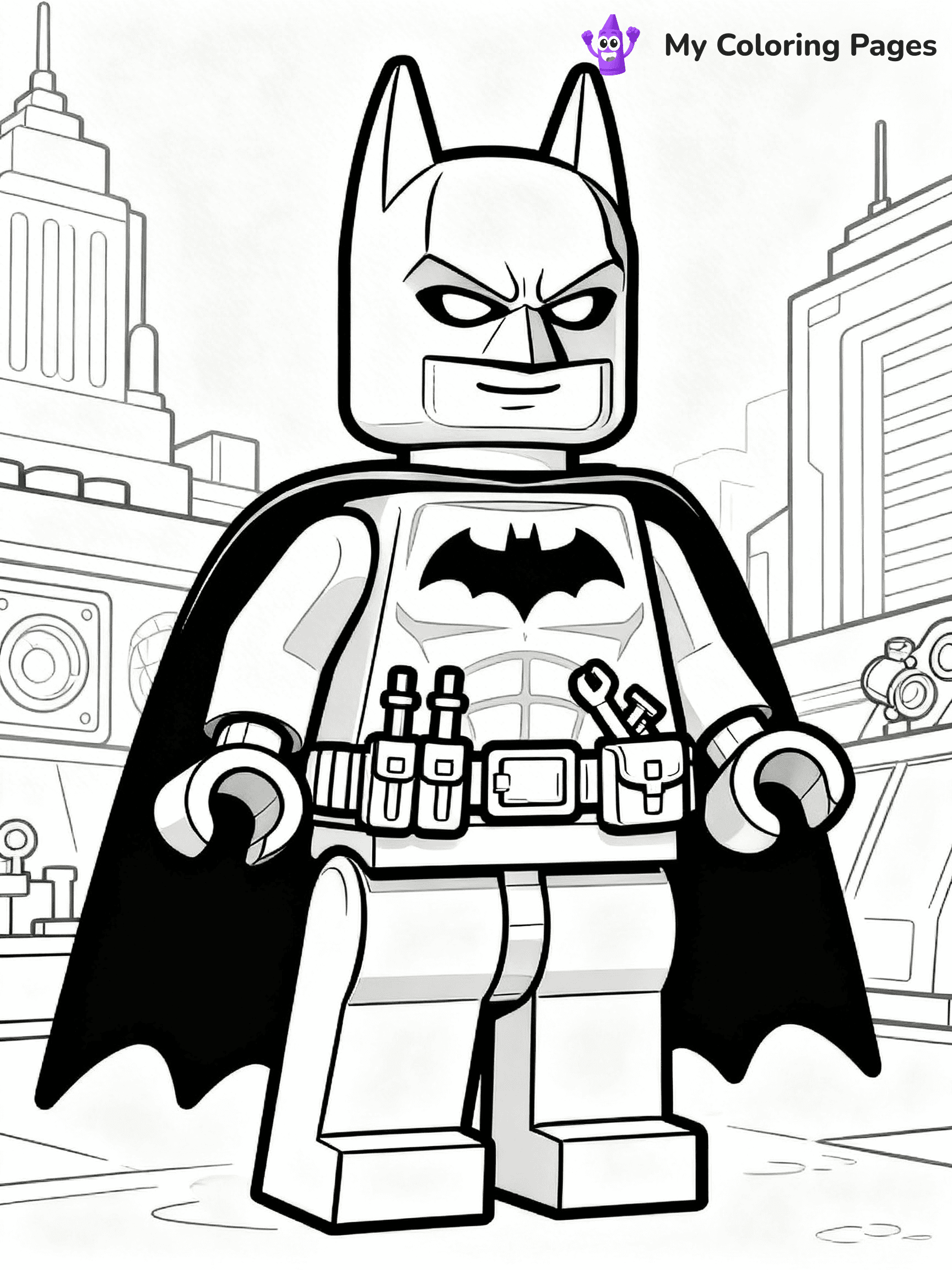 Lego Batman Coloring Pages - 18