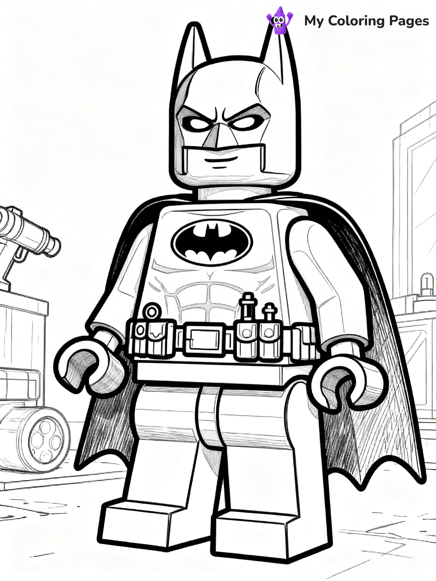 Lego Batman Coloring Pages - 15