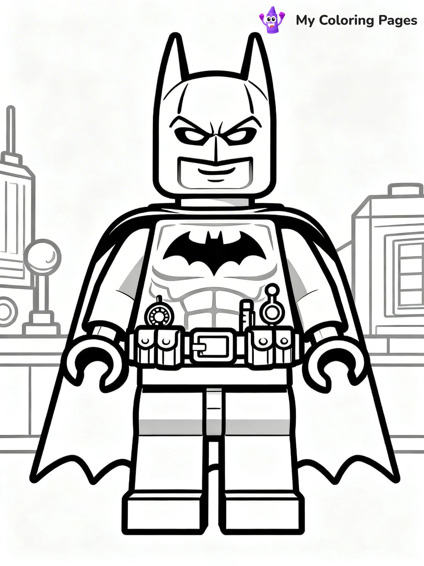 Lego Batman Coloring Pages - 14