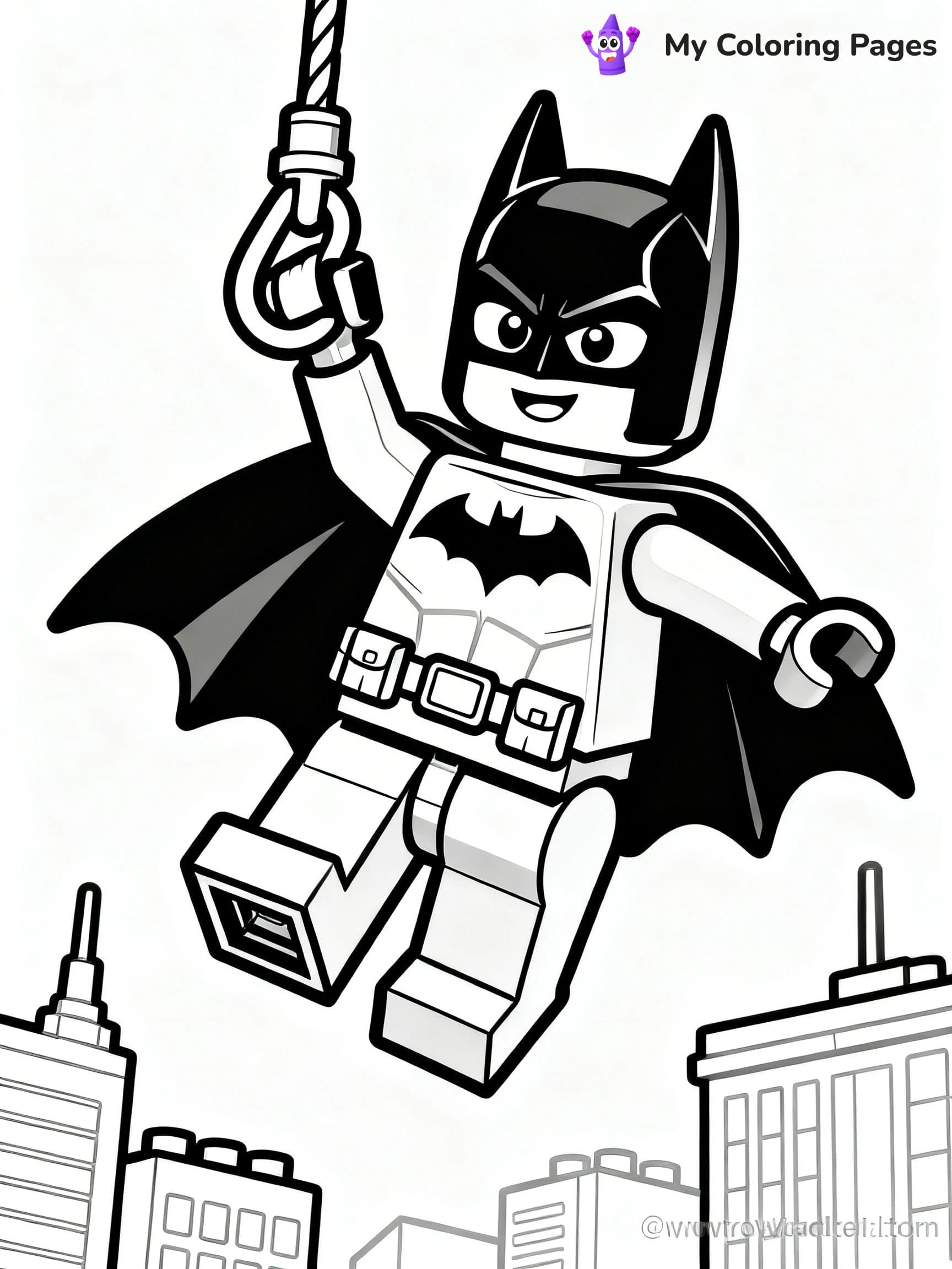 Lego Batman Coloring Pages - 13