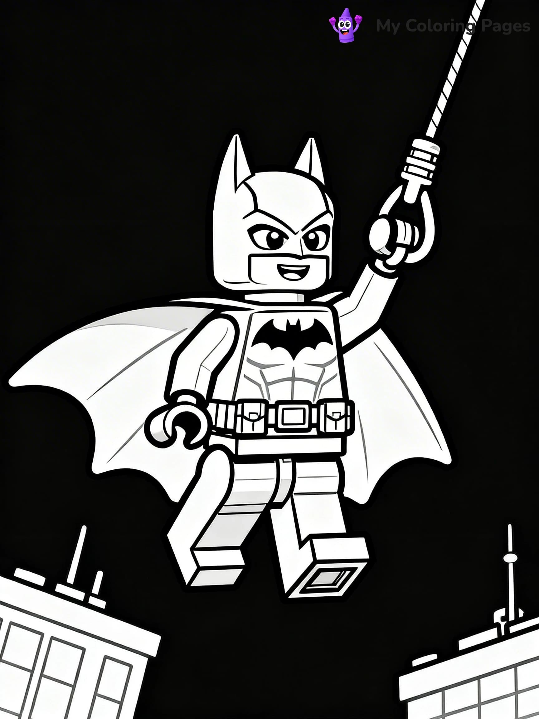Lego Batman Coloring Pages - 11
