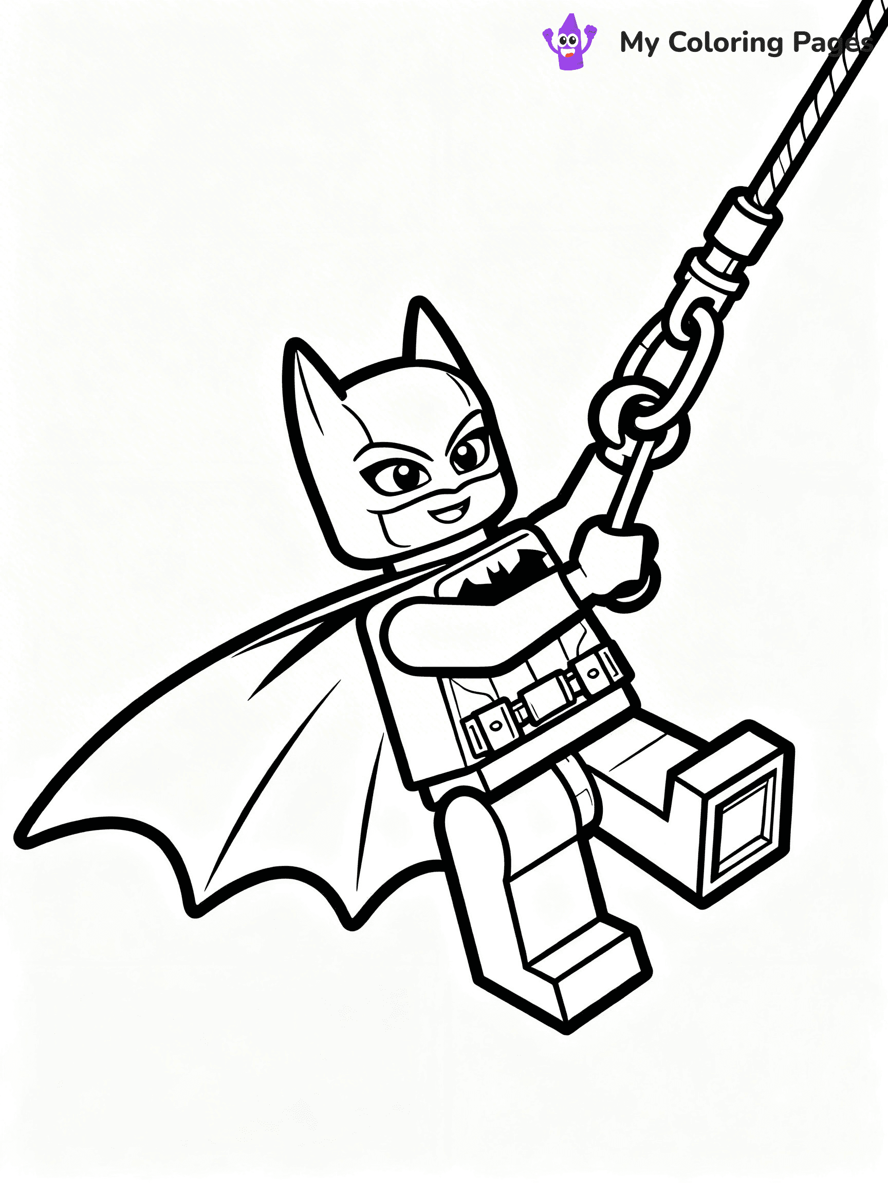 Lego Batman Coloring Pages - 10