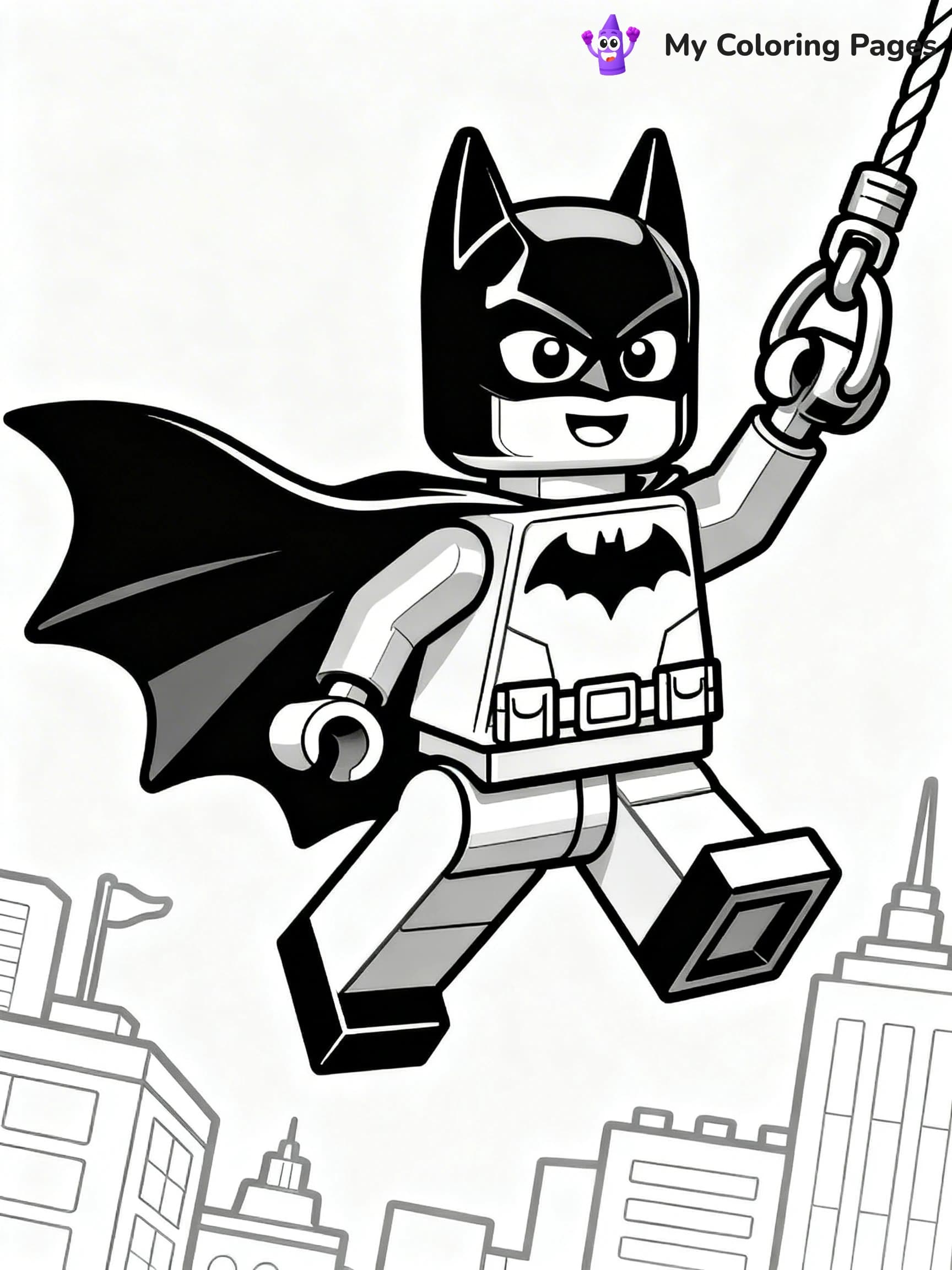 Lego Batman Coloring Pages - 9