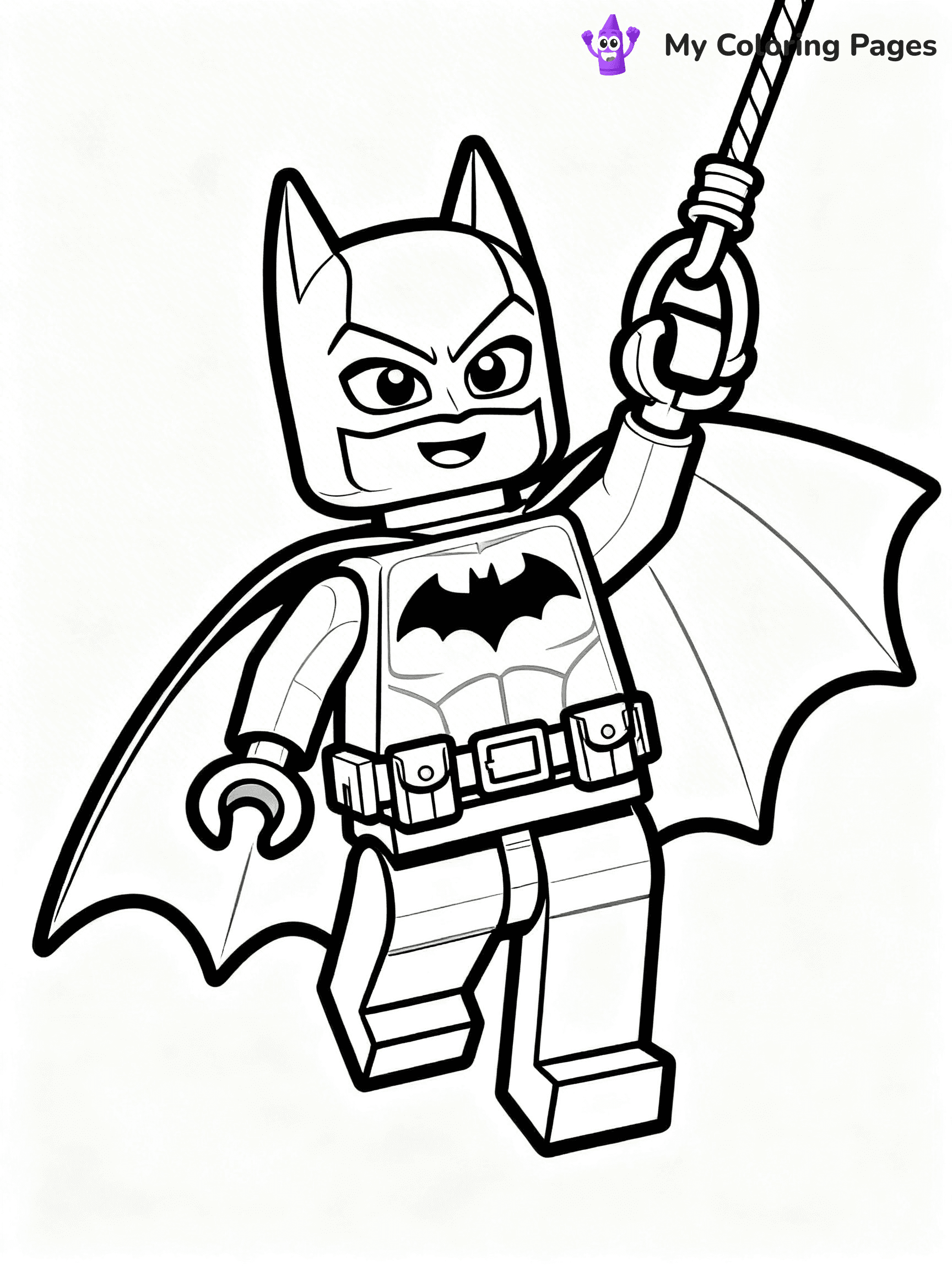 Lego Batman Coloring Pages - 8