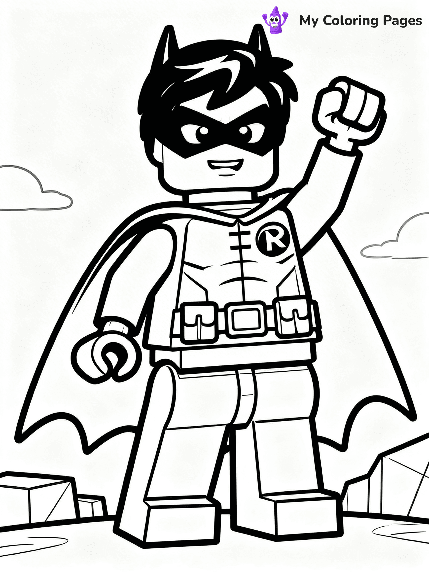 Lego Batman Coloring Pages - 6