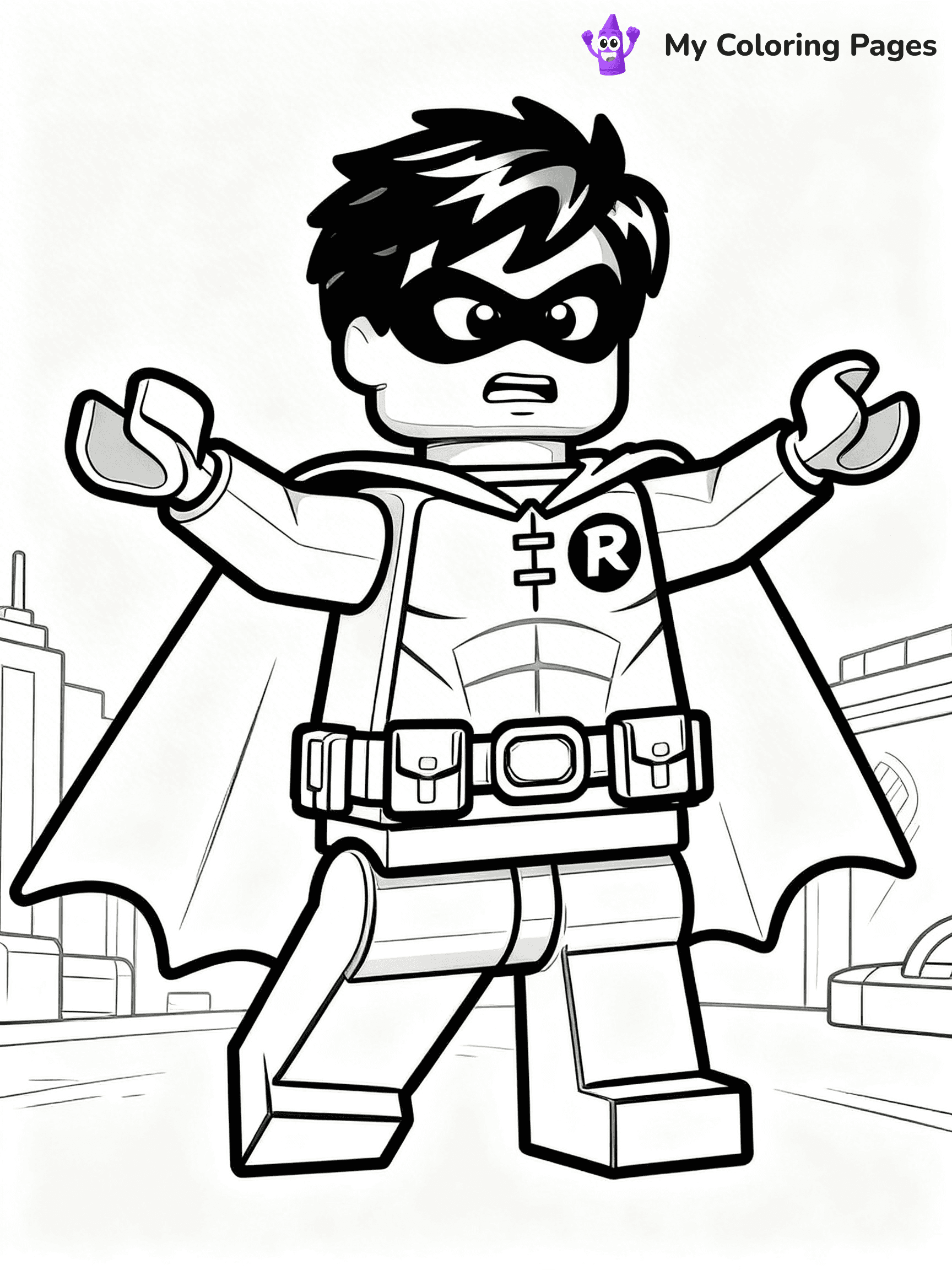 Lego Batman Coloring Pages - 5
