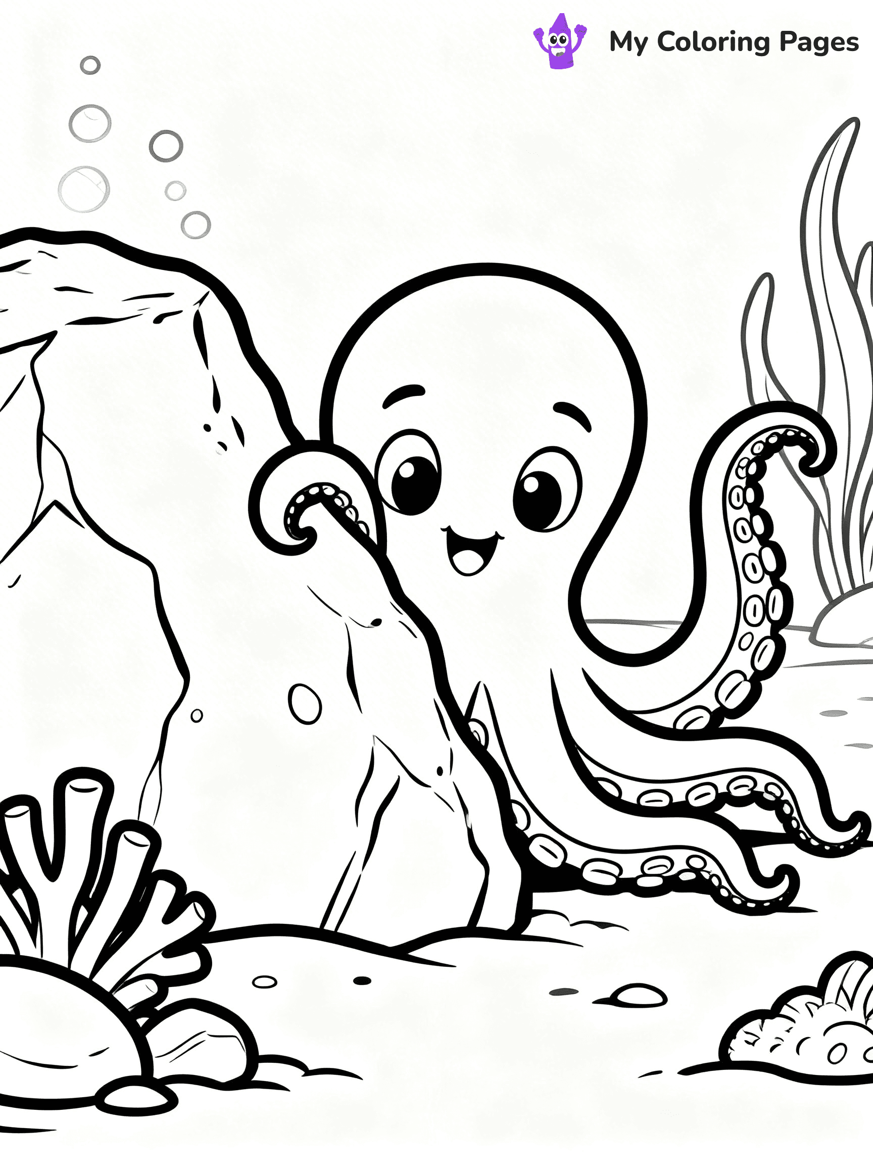 Sea Life Ocean Animals Coloring Pages - 22