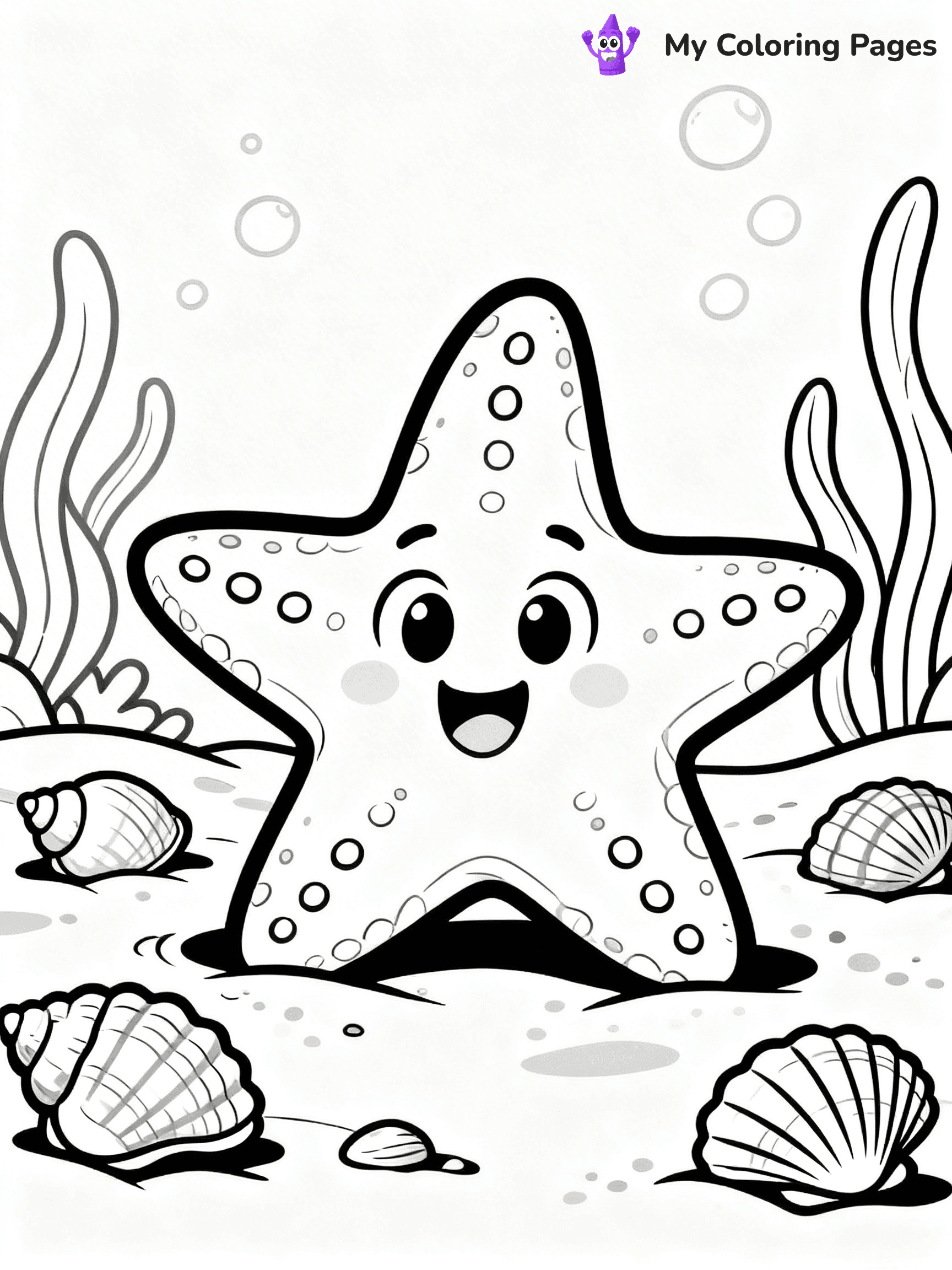 Sea Life Ocean Animals Coloring Pages - 13