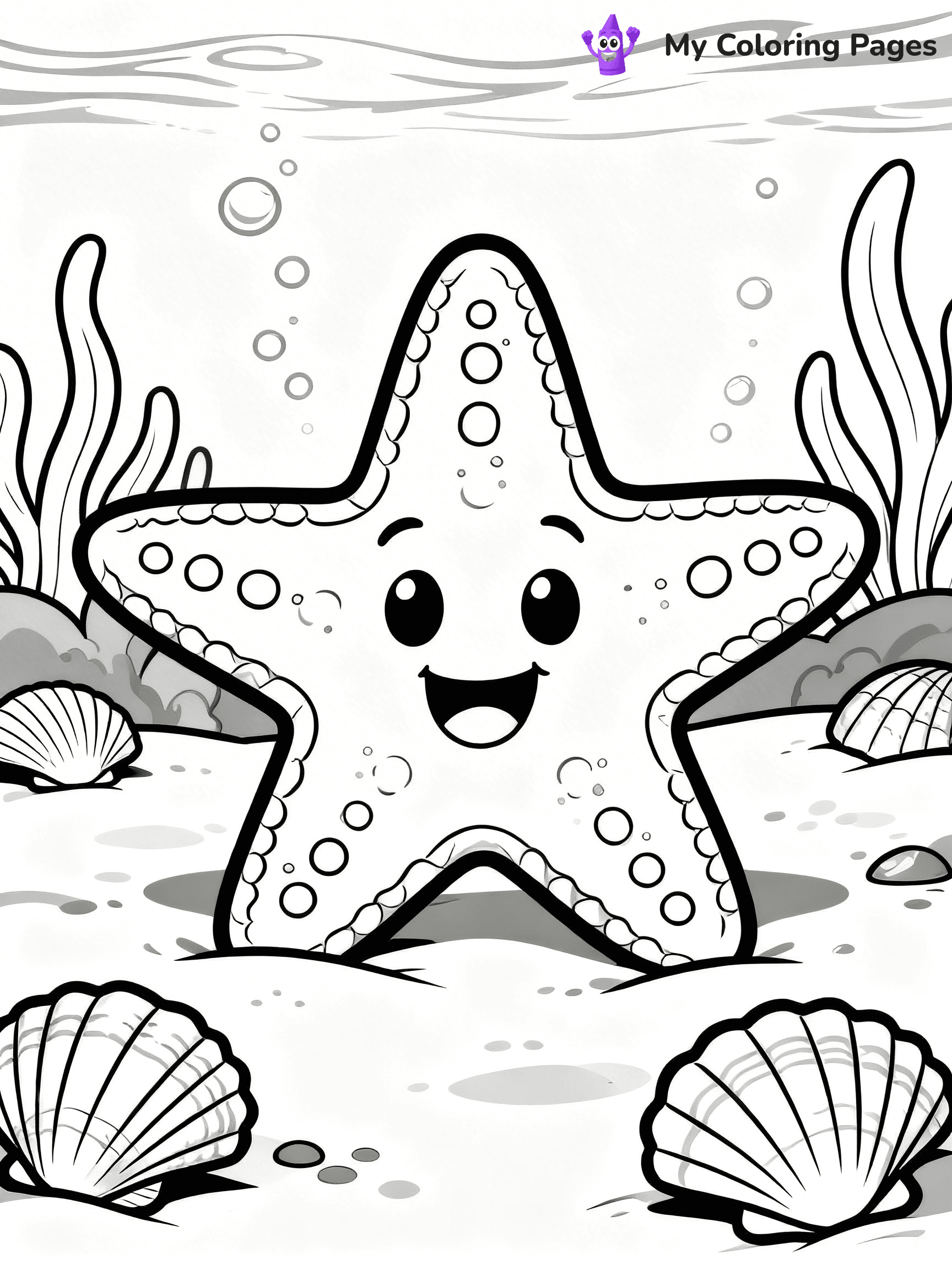 Sea Life Ocean Animals Coloring Pages - 10