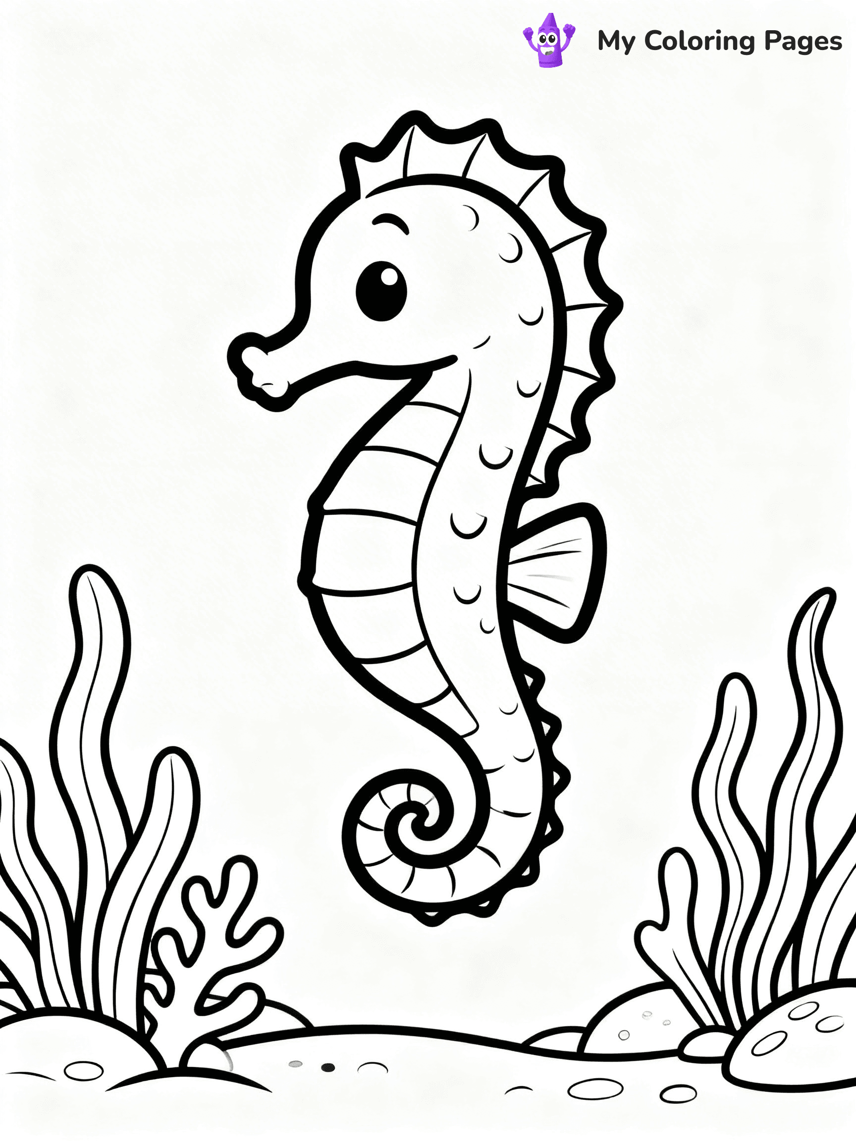 Sea Life Ocean Animals Coloring Pages - 9