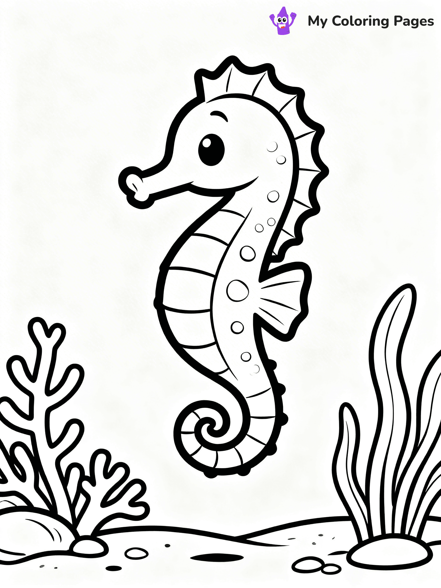 Sea Life Ocean Animals Coloring Pages - 8