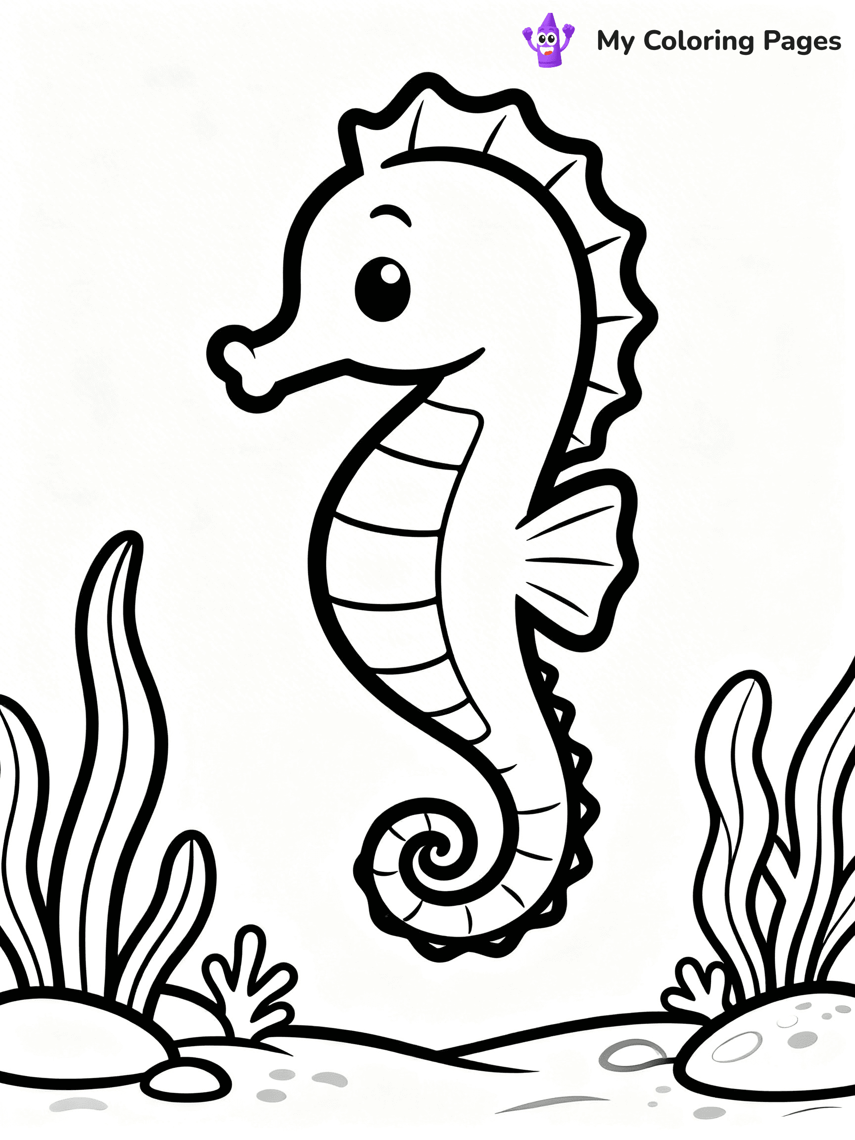 Sea Life Ocean Animals Coloring Pages - 7