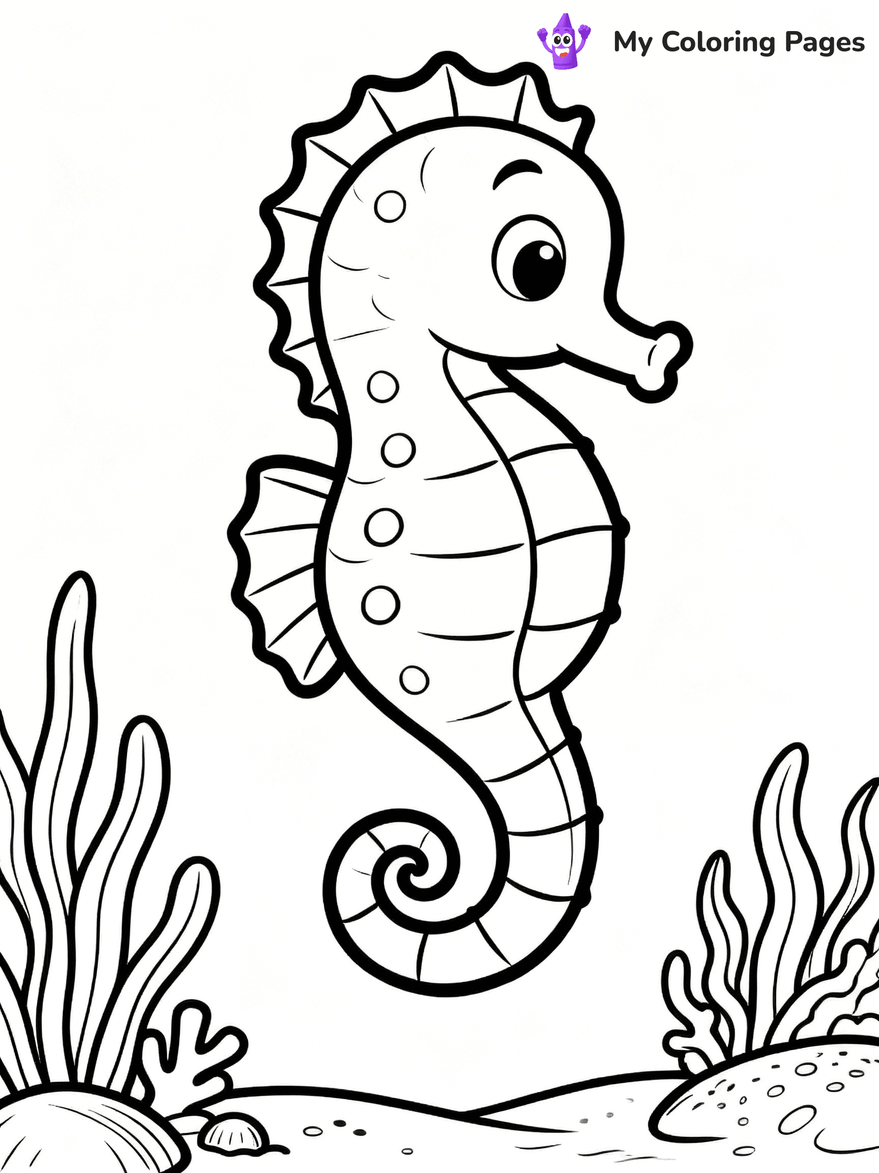 Sea Life Ocean Animals Coloring Pages - 4