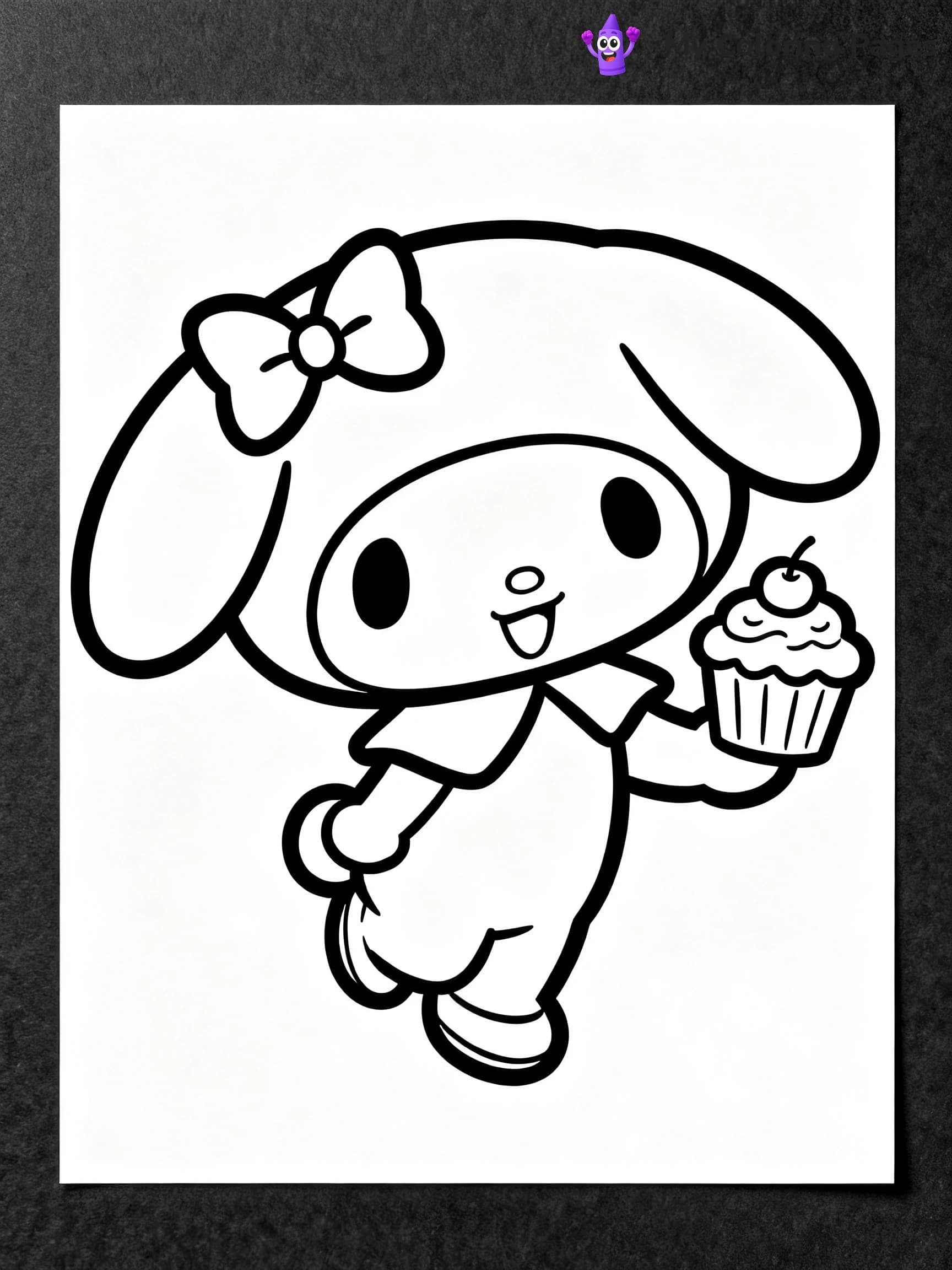 Hello Kitty Cooking Coloring Pages - 11
