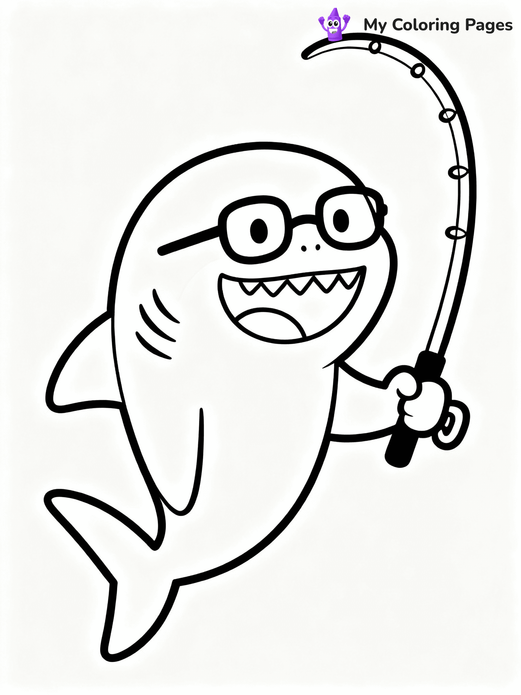 Baby Shark Coloring Pages - 30