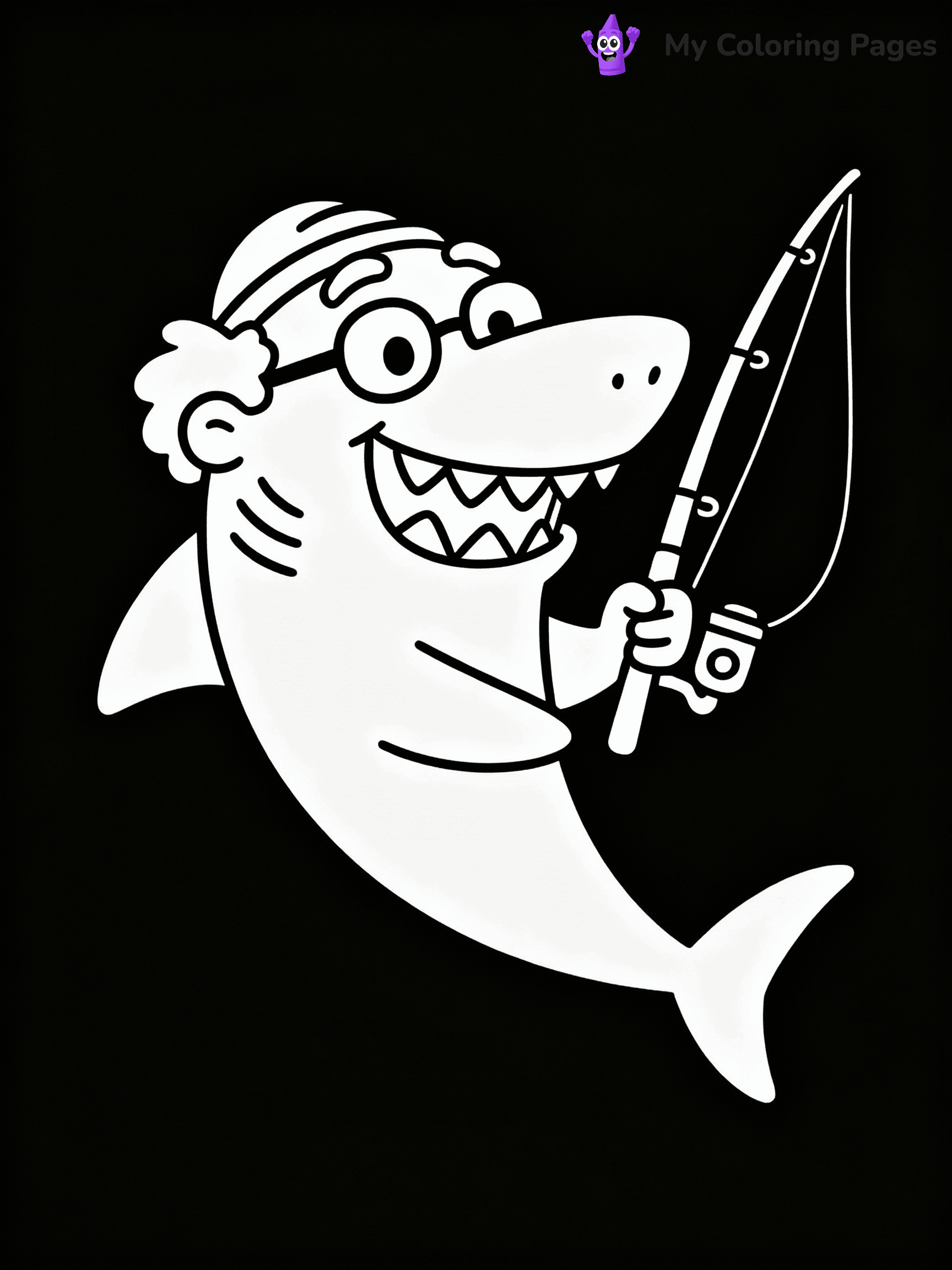 Baby Shark Coloring Pages - 29