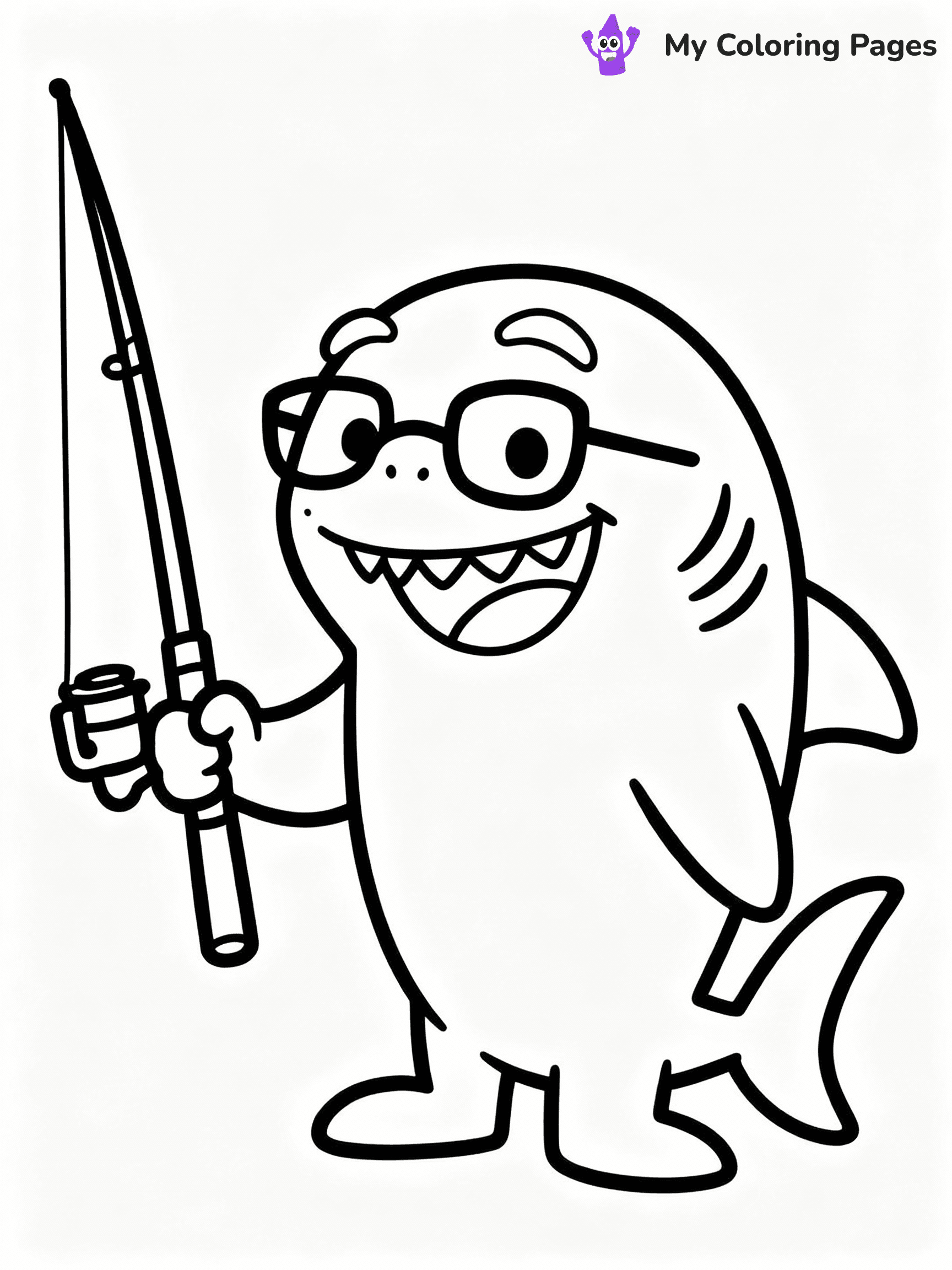 Baby Shark Coloring Pages - 28