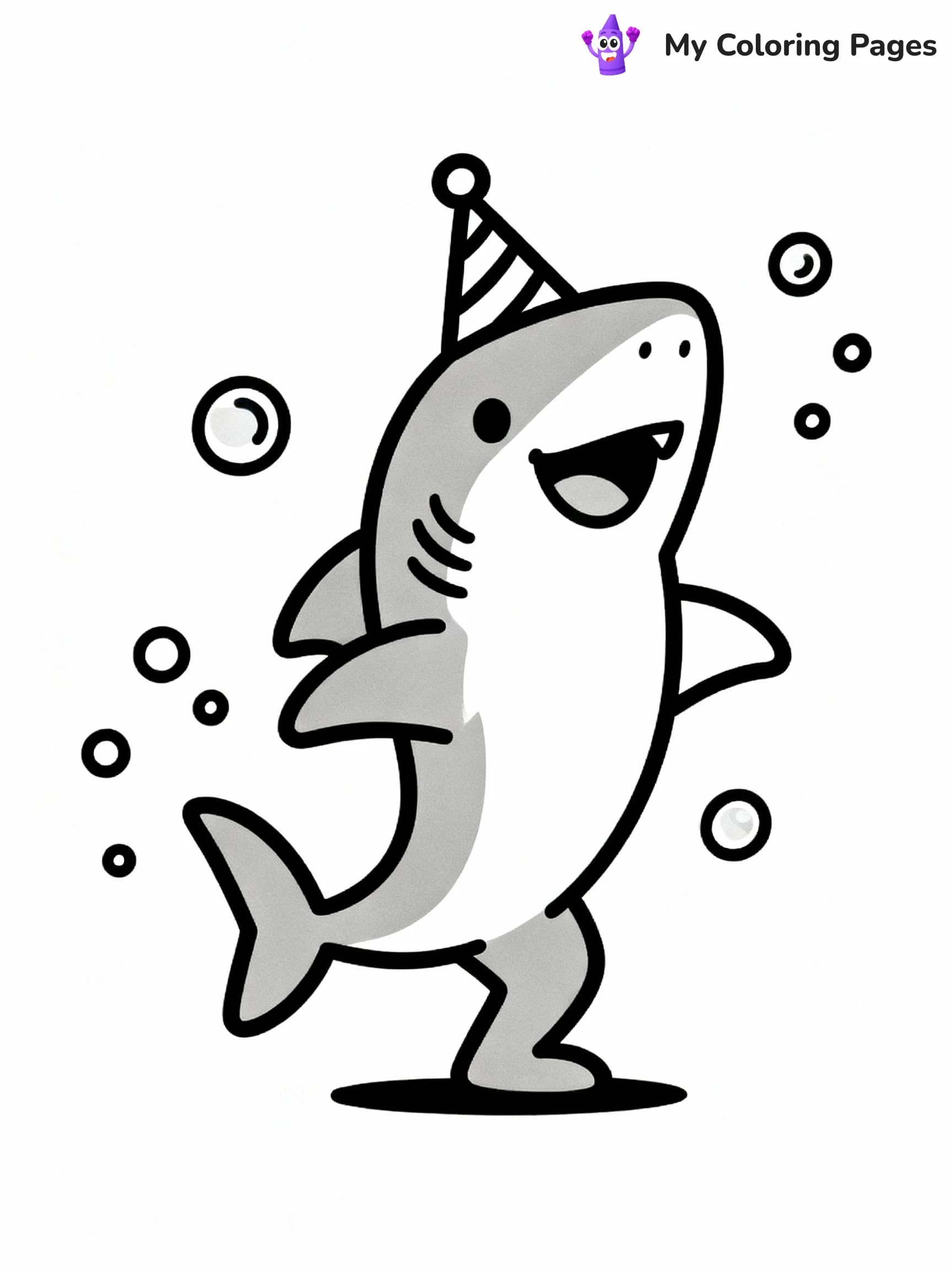 Baby Shark Coloring Pages - 24