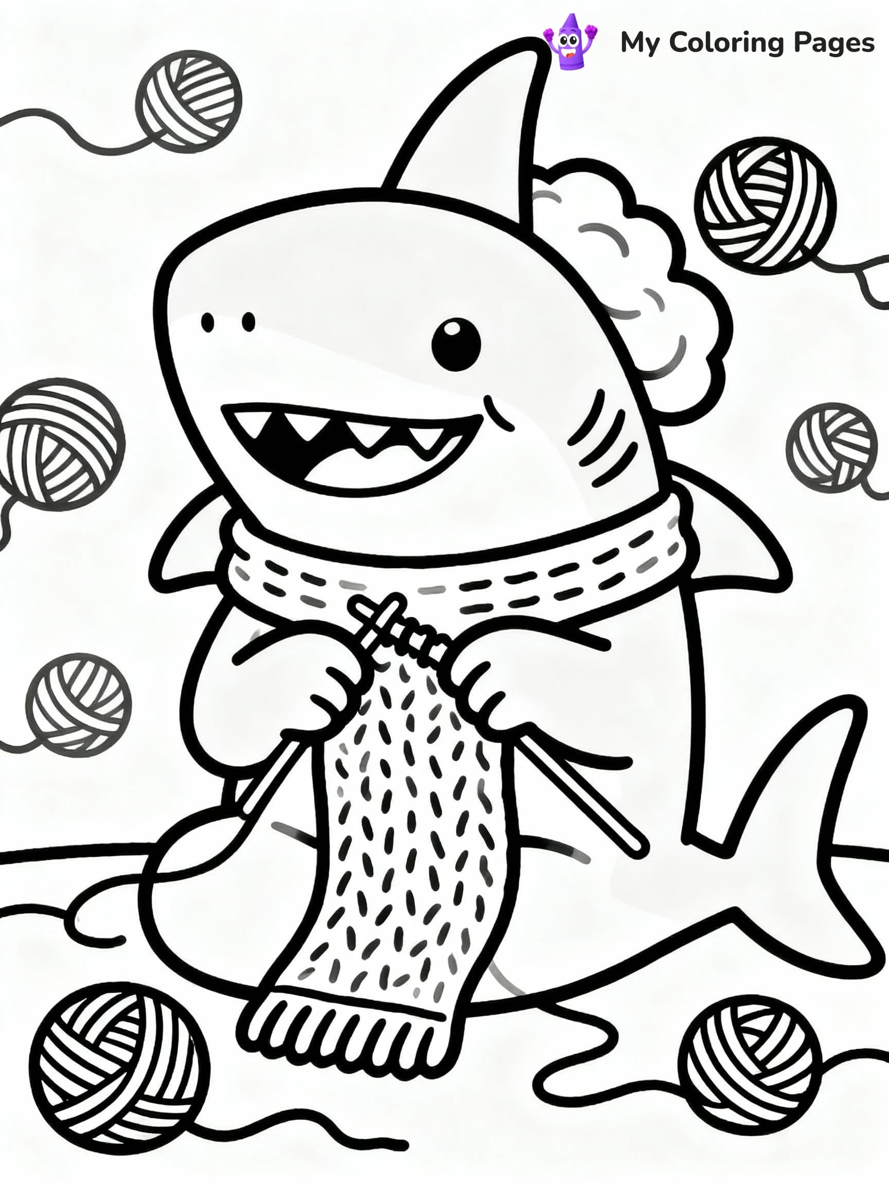 Baby Shark Coloring Pages - 20