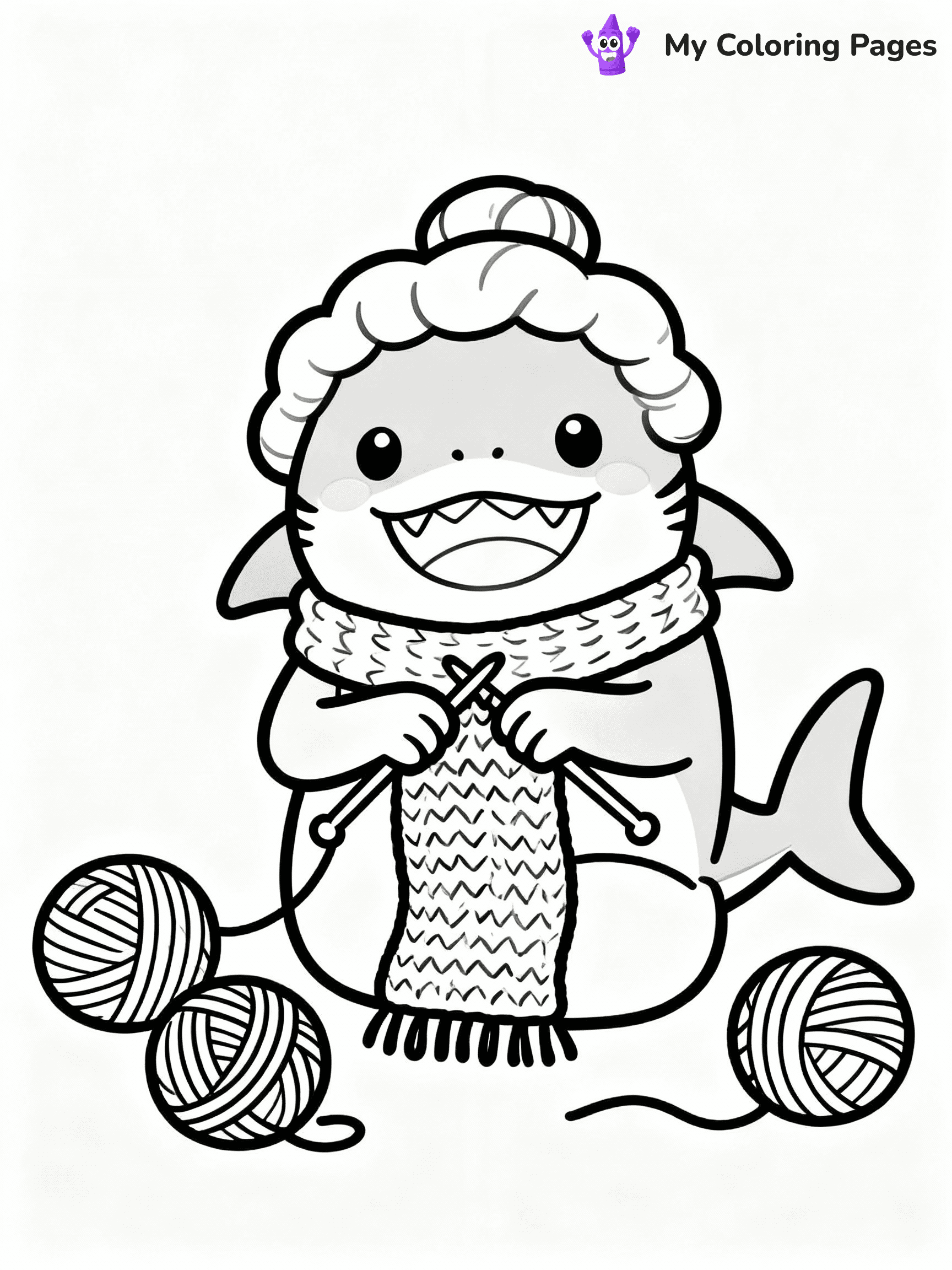 Baby Shark Coloring Pages - 18