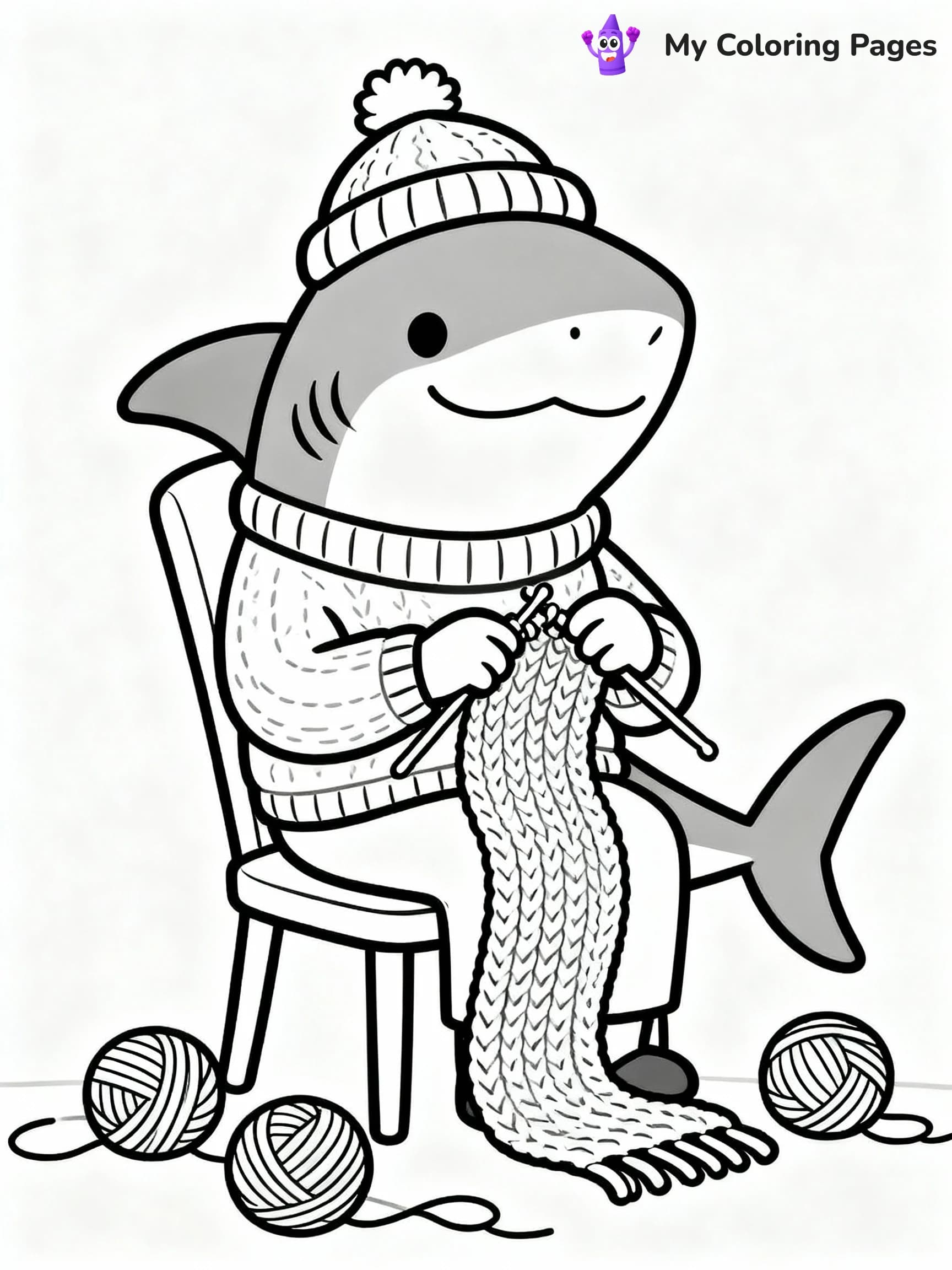 Baby Shark Coloring Pages - 16