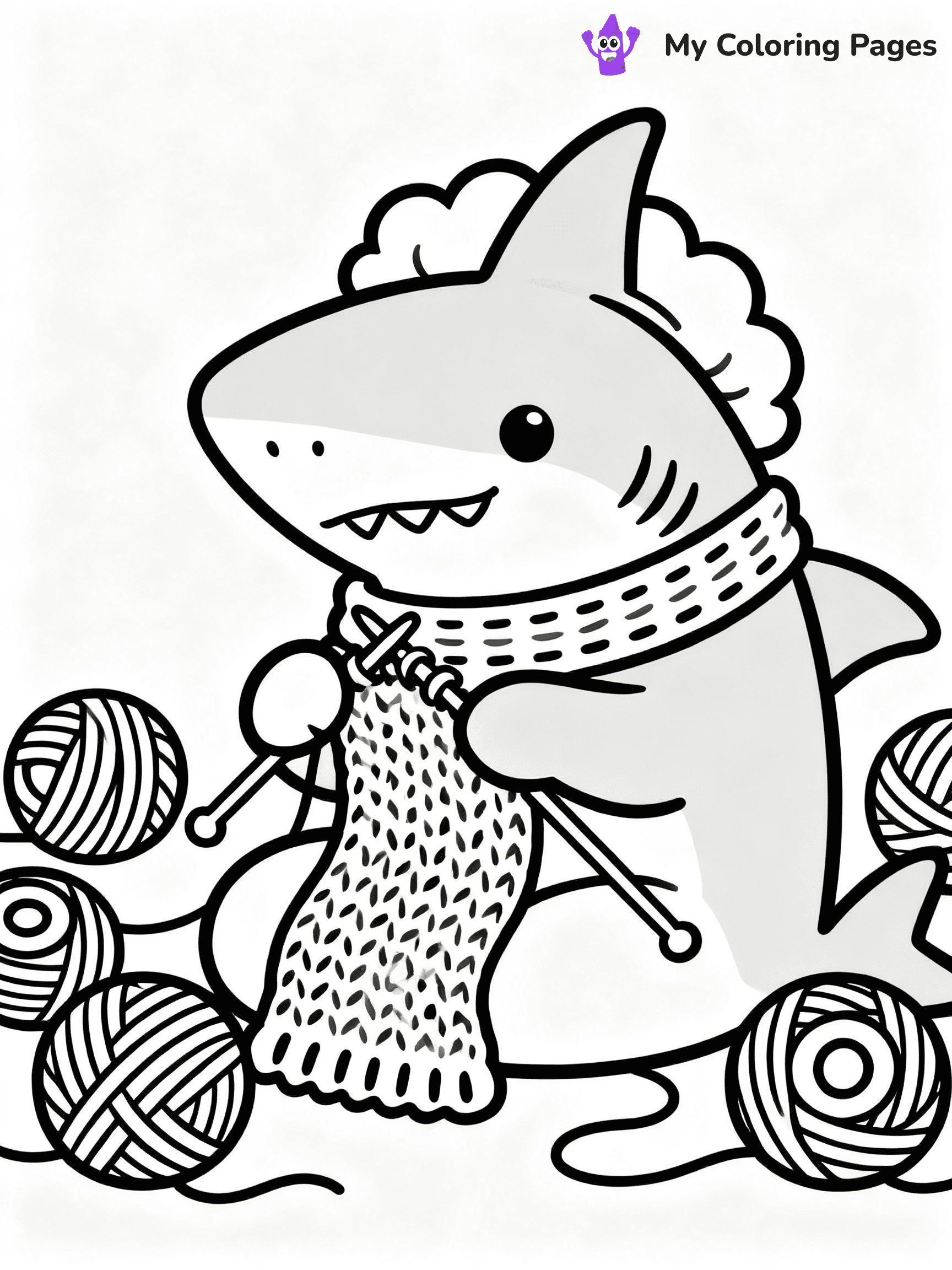 Baby Shark Coloring Pages - 15
