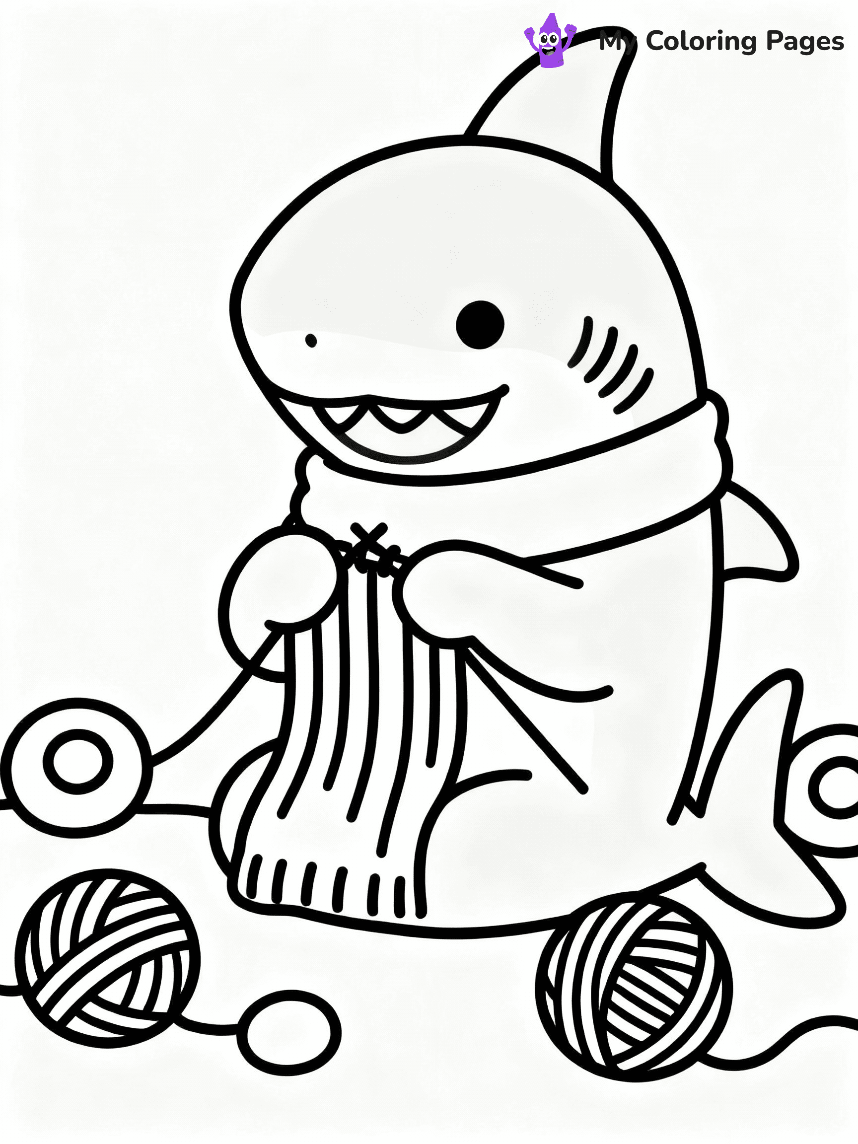 Baby Shark Coloring Pages - 14