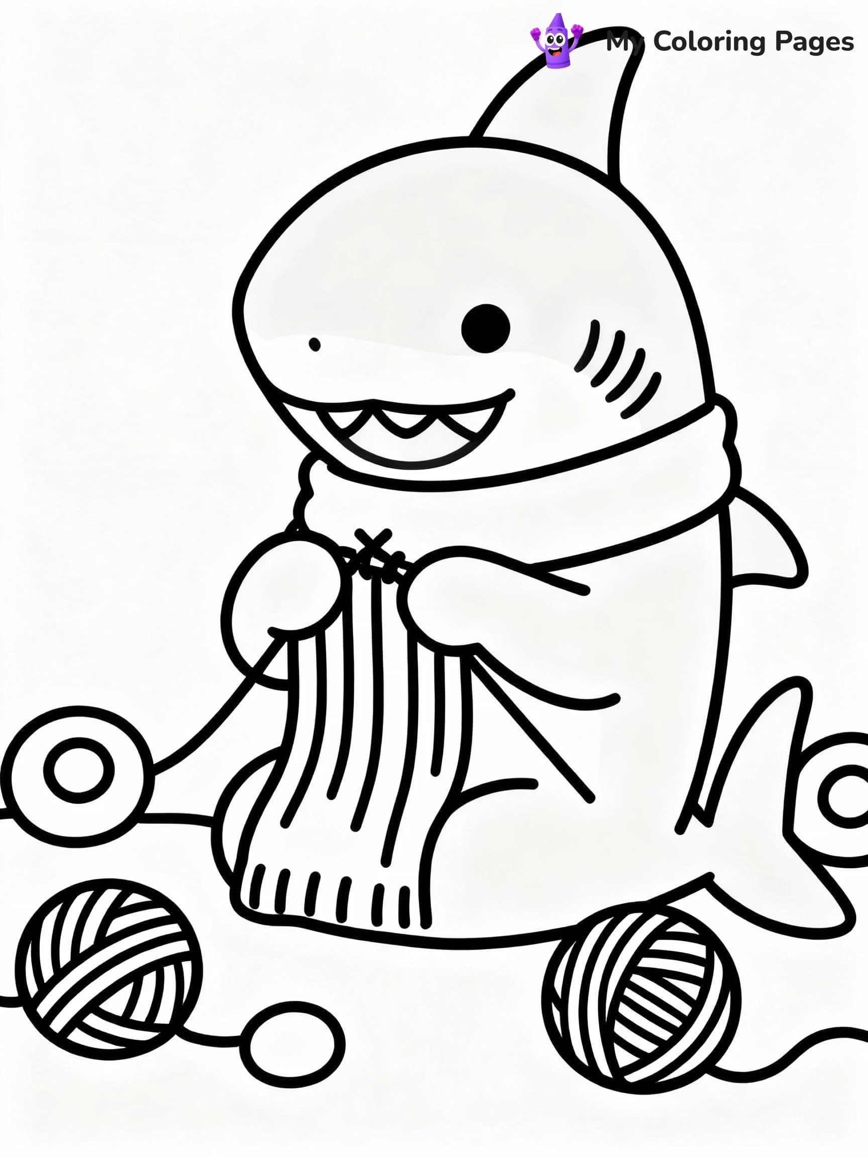 Baby Shark Coloring Pages - 14
