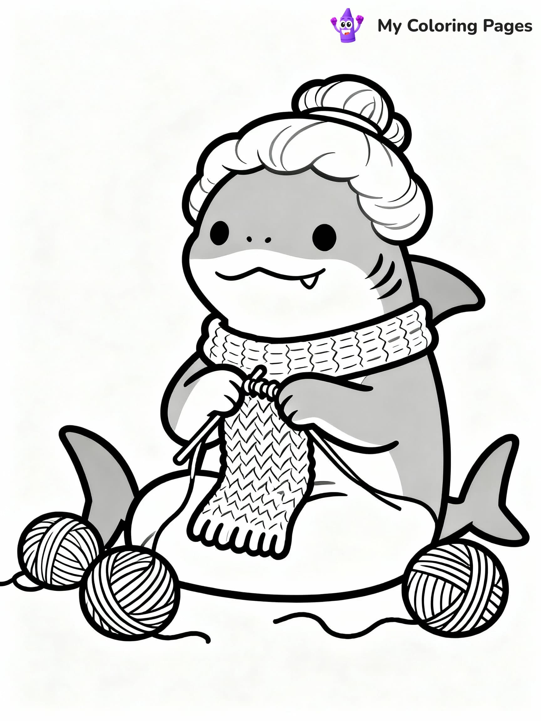 Baby Shark Coloring Pages - 13