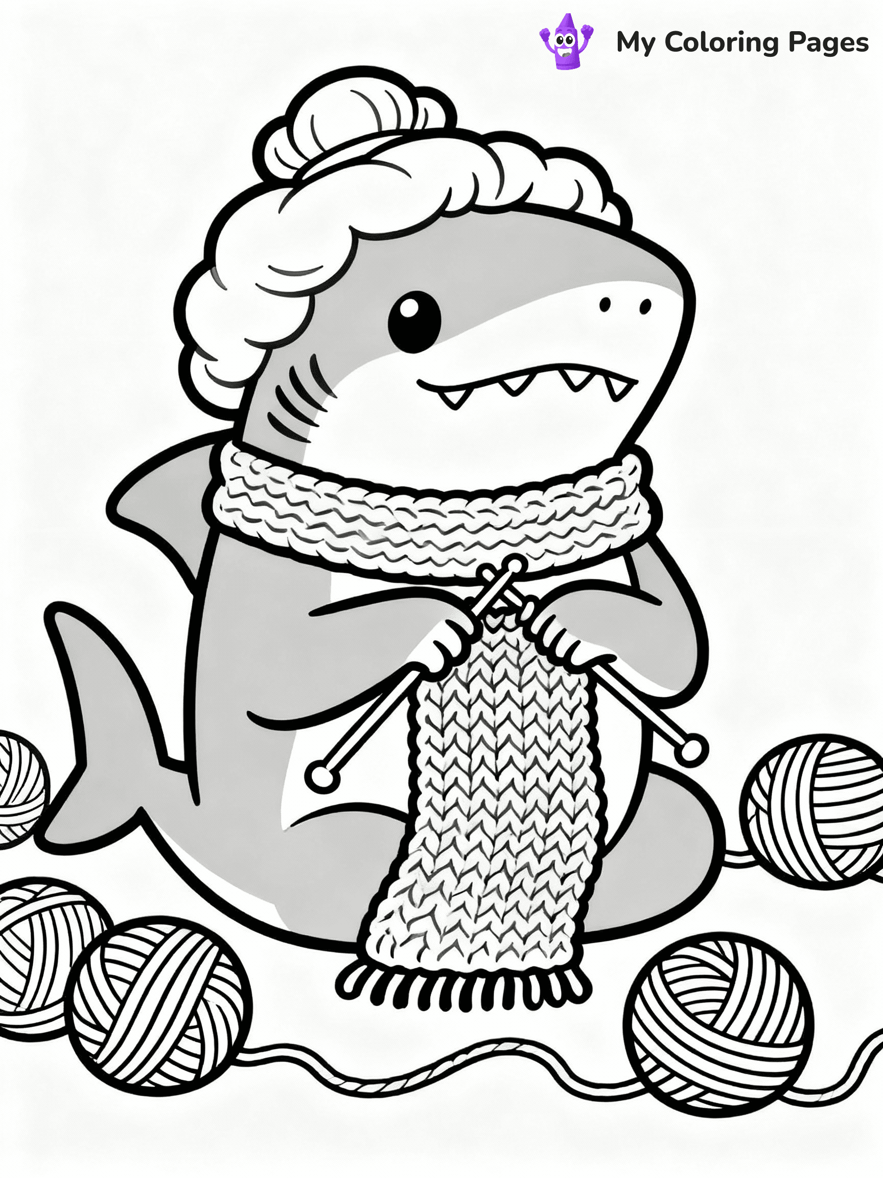 Baby Shark Coloring Pages - 11