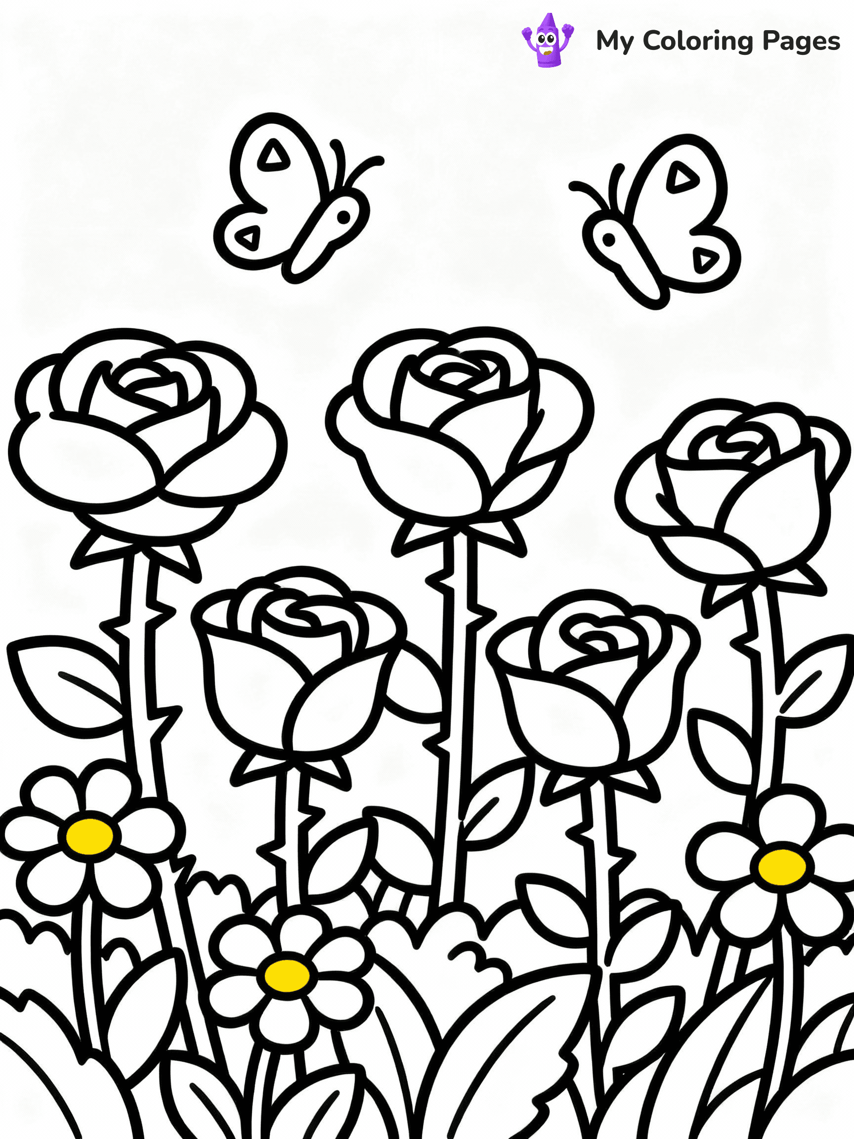Garden Coloring Pages - 32