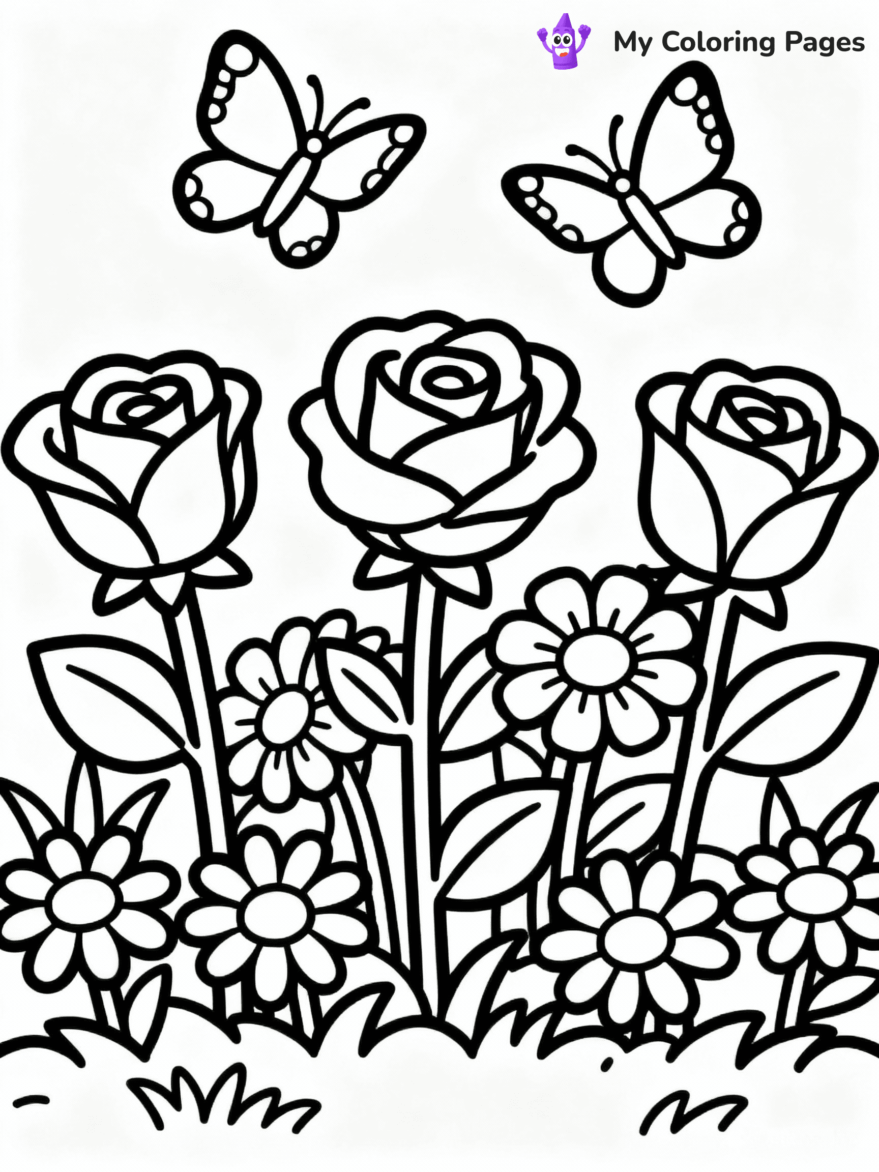 Garden Coloring Pages - 31