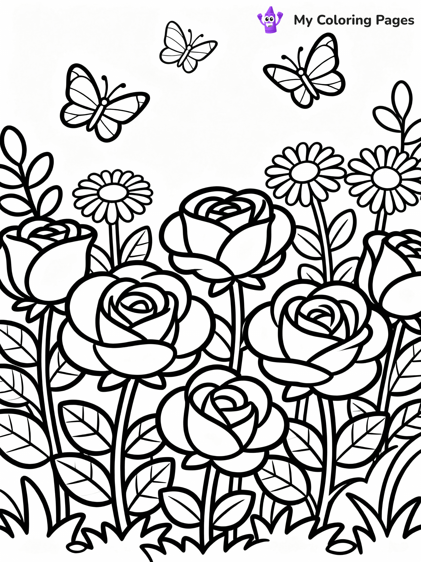 Garden Coloring Pages - 29