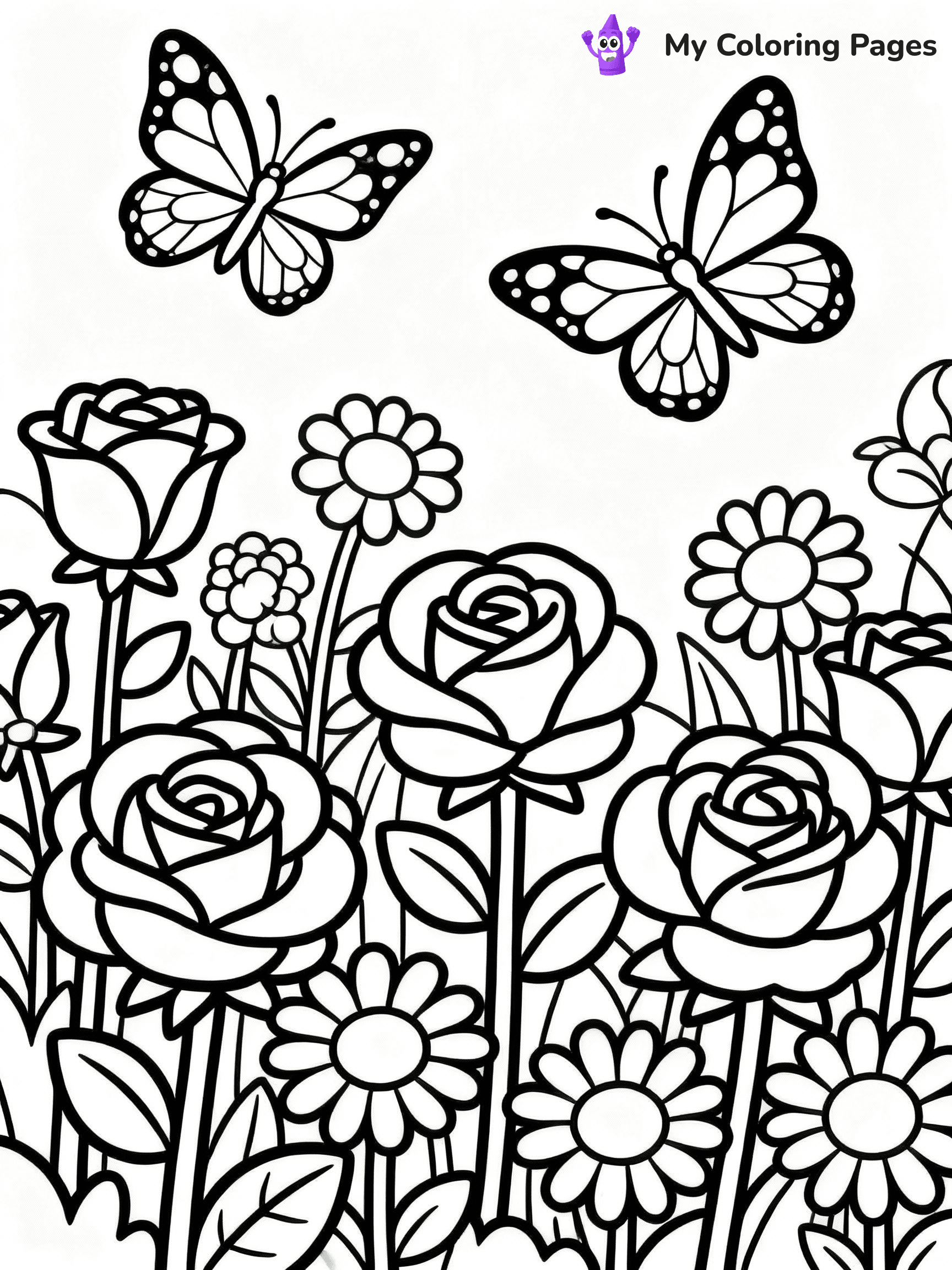 Garden Coloring Pages - 27