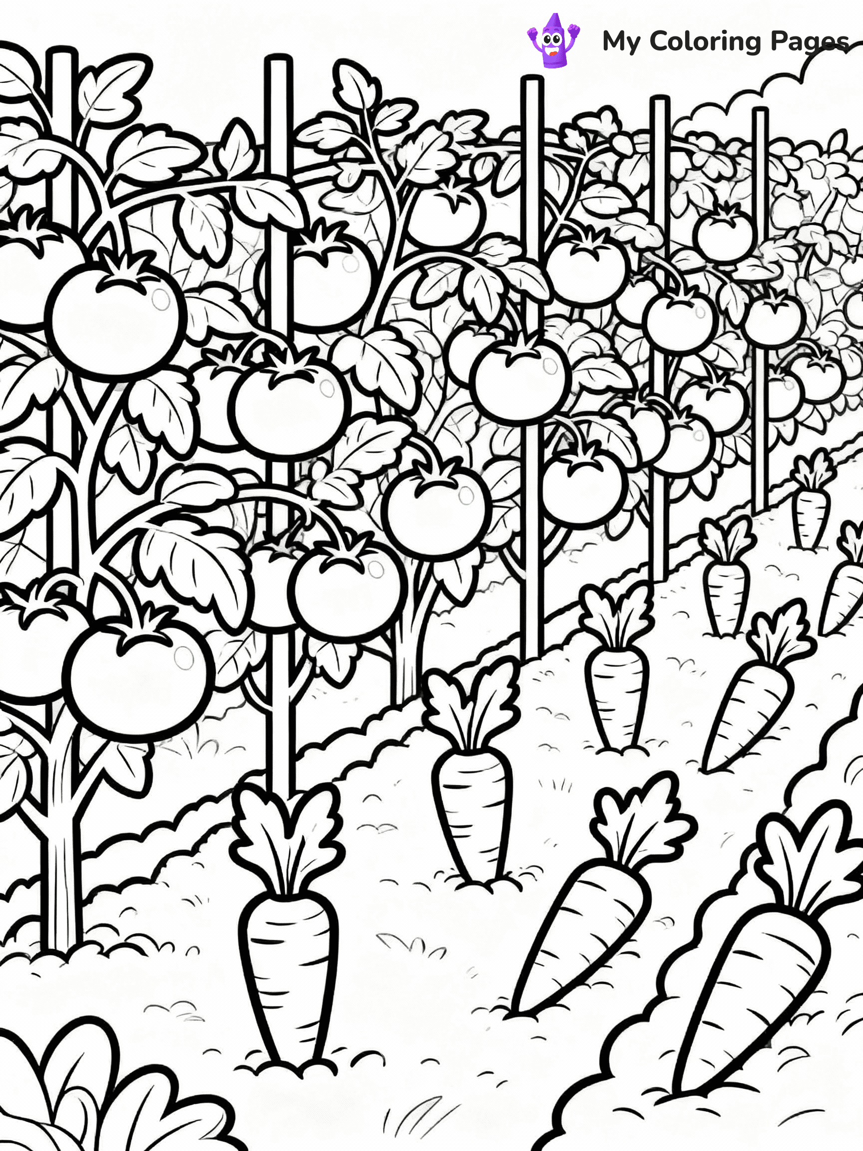 Garden Coloring Pages - 18