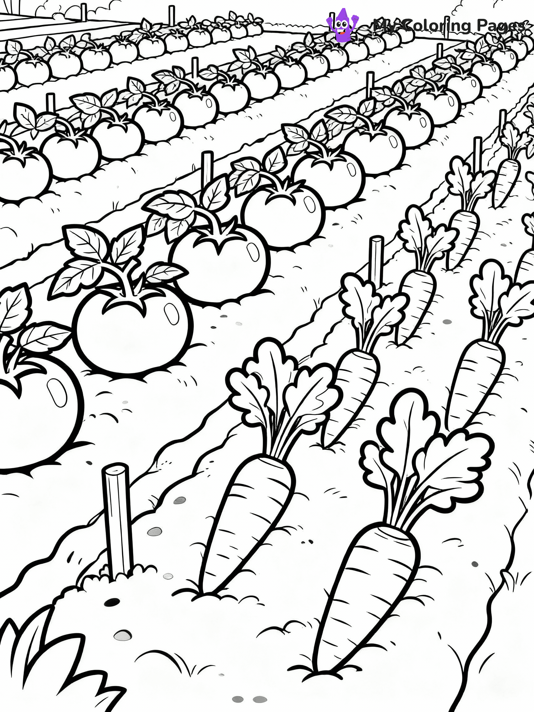 Garden Coloring Pages - 17