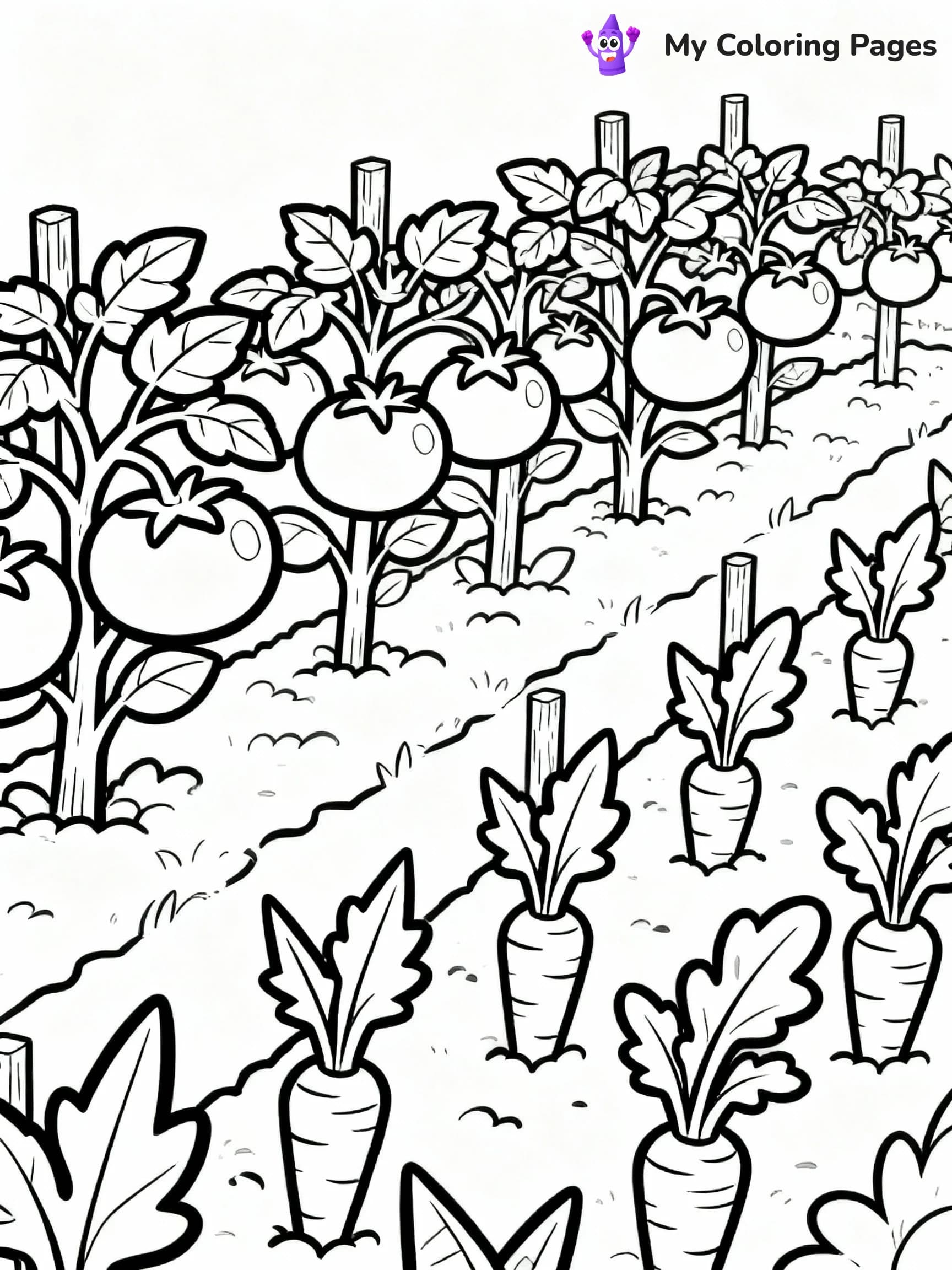 Garden Coloring Pages - 16