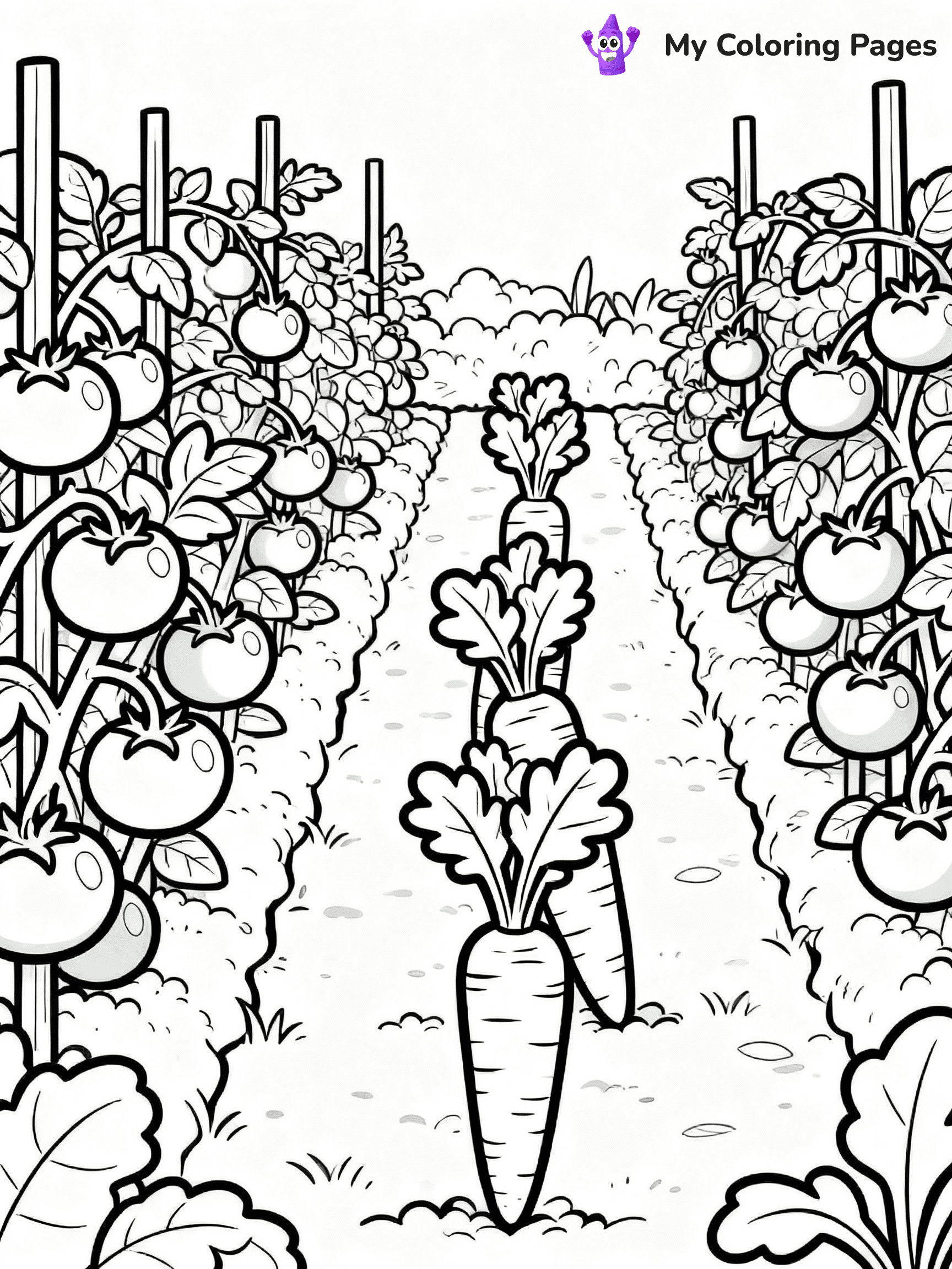 Garden Coloring Pages - 15