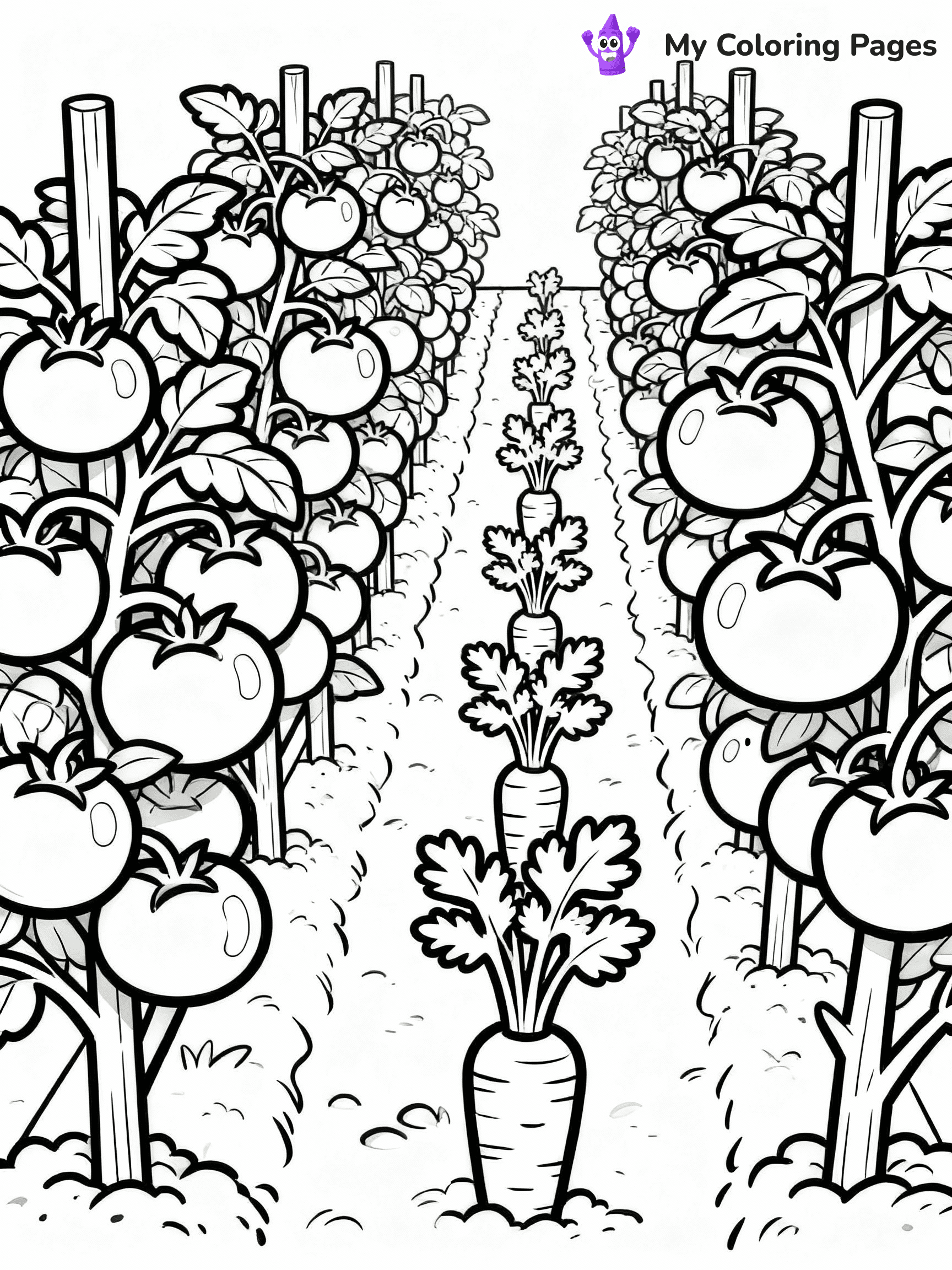 Garden Coloring Pages - 14
