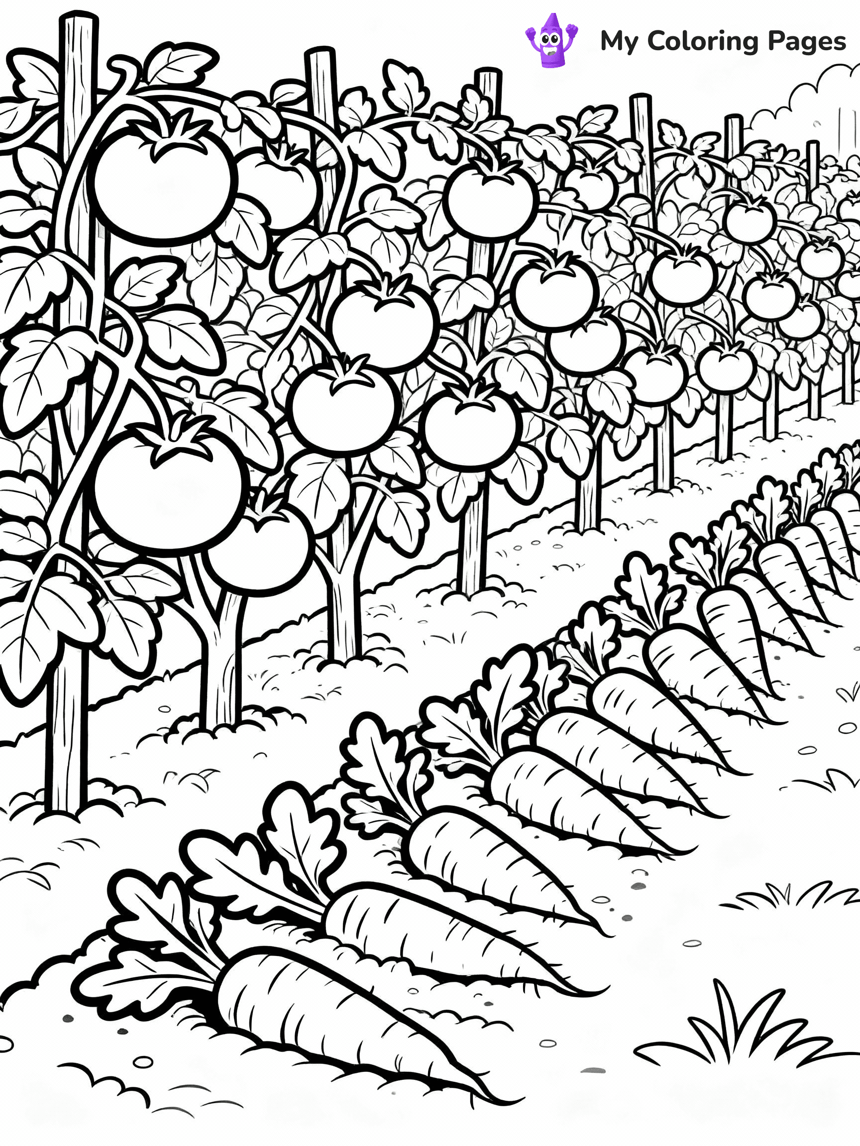 Garden Coloring Pages - 12