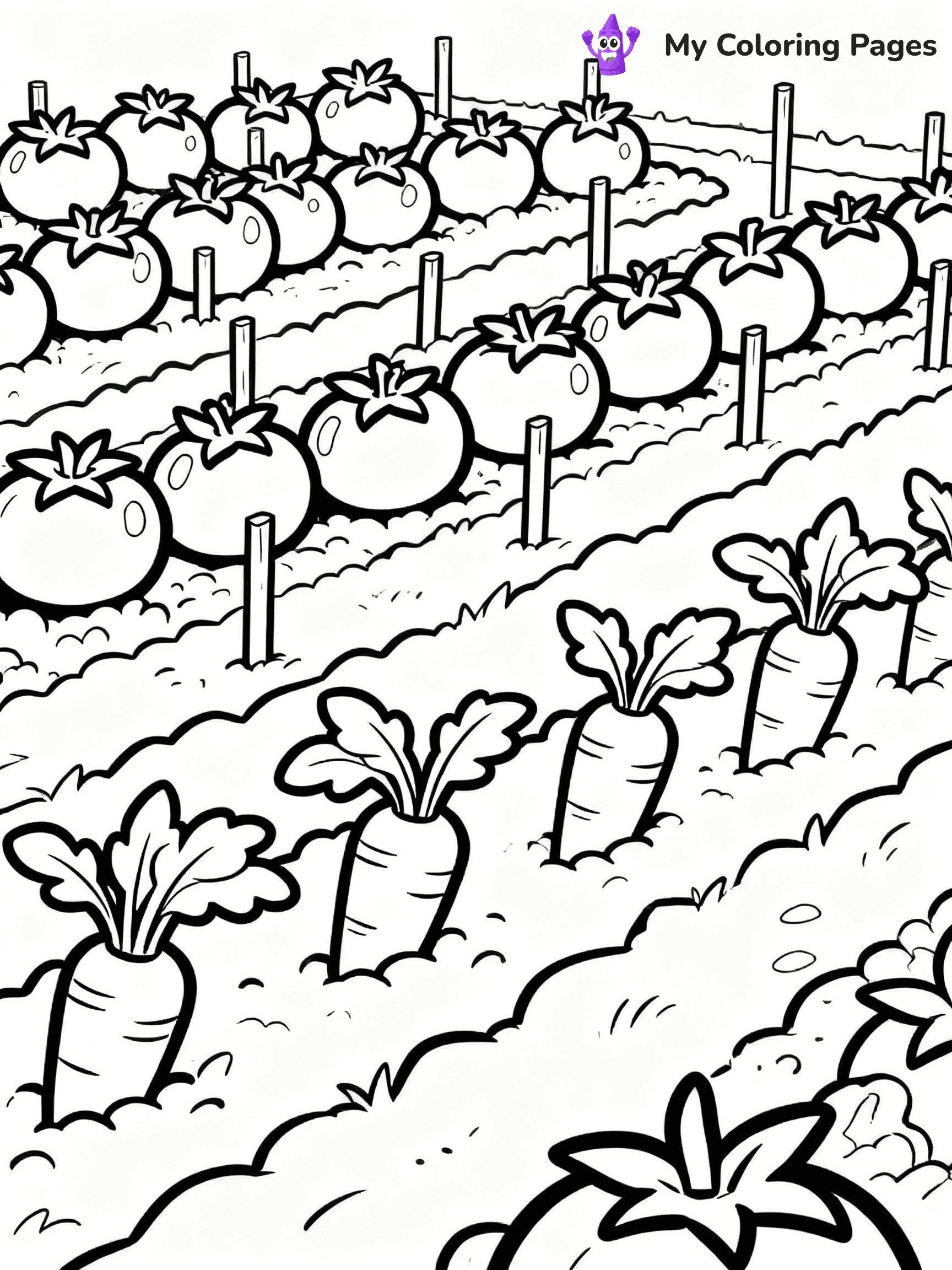 Garden Coloring Pages - 11