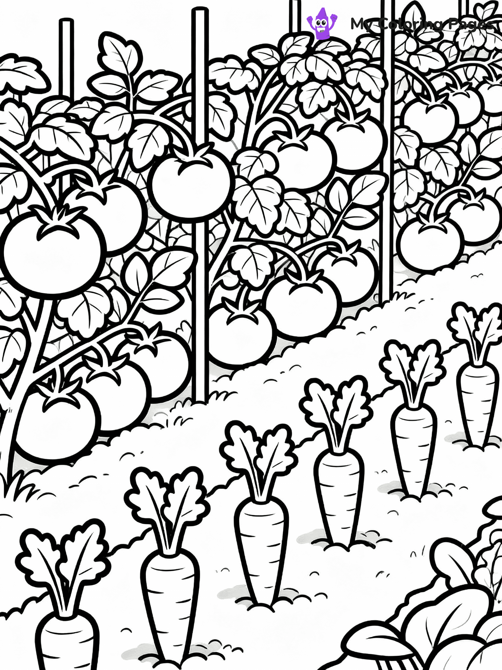 Garden Coloring Pages - 7