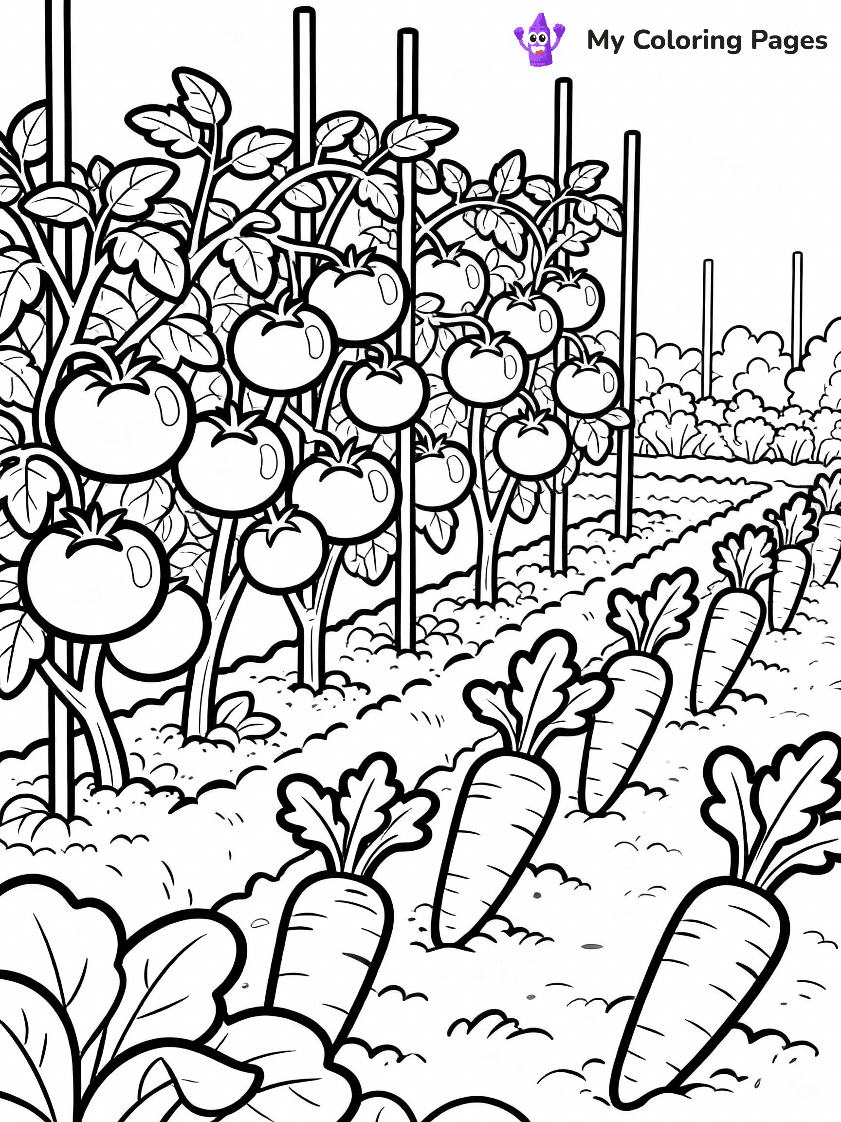 Garden Coloring Pages - 6