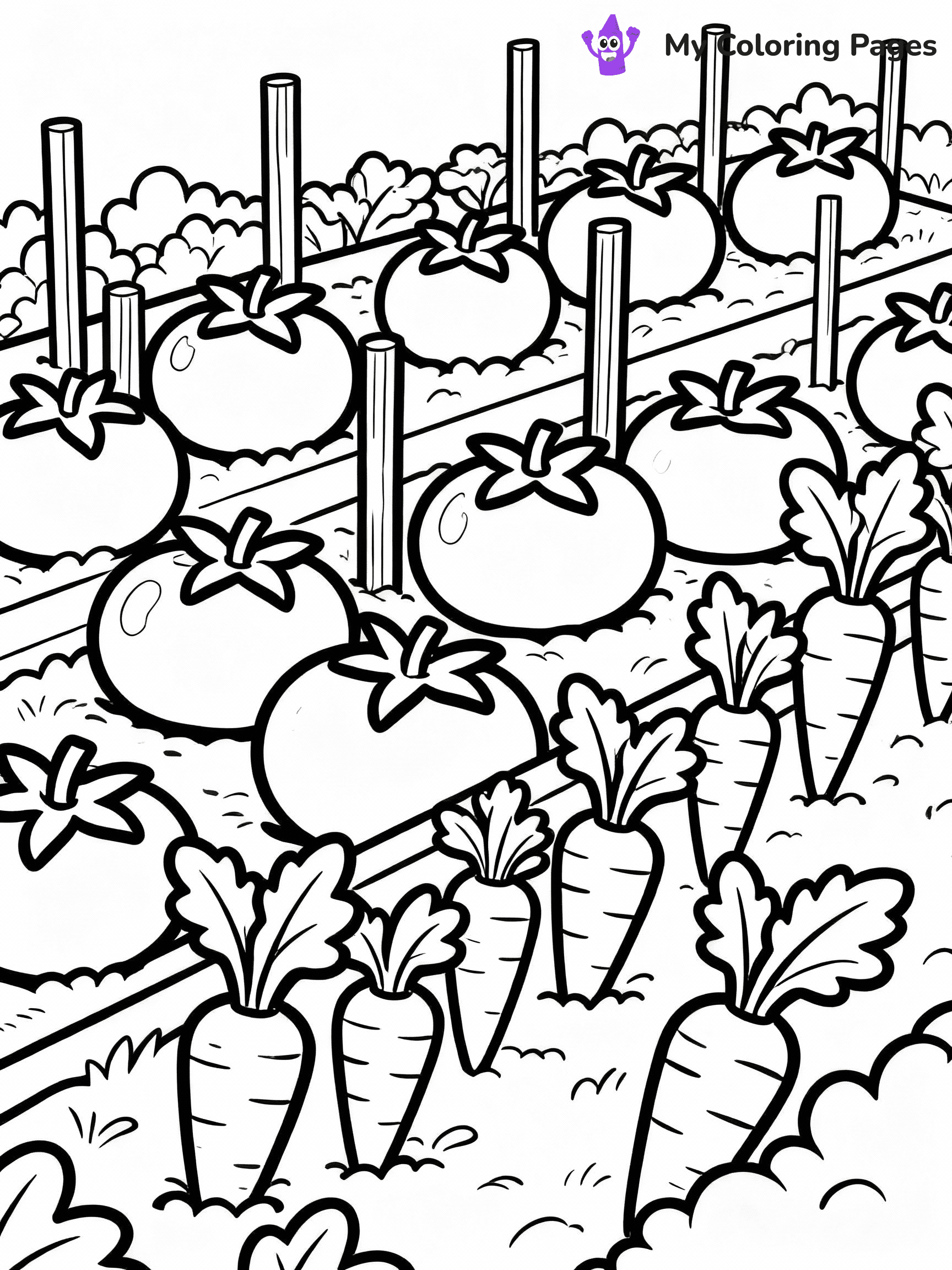 Garden Coloring Pages - 5