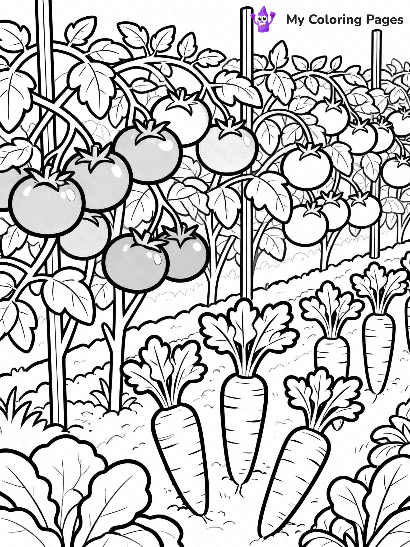 Garden Coloring Pages - 3