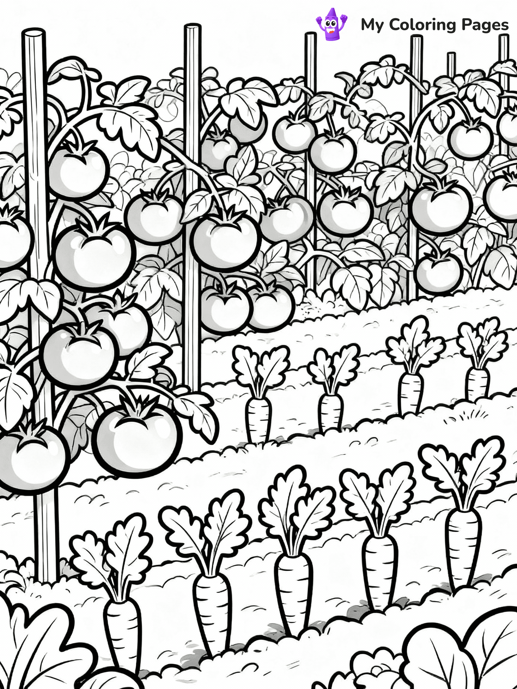 Garden Coloring Pages - 2