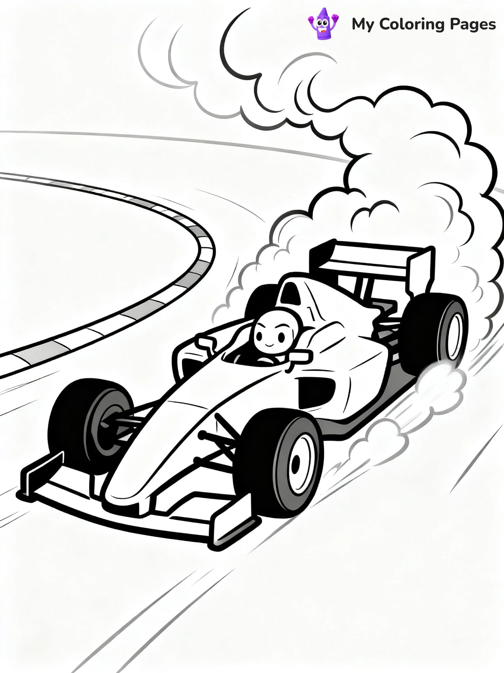 F1 Coloring Pages - 21
