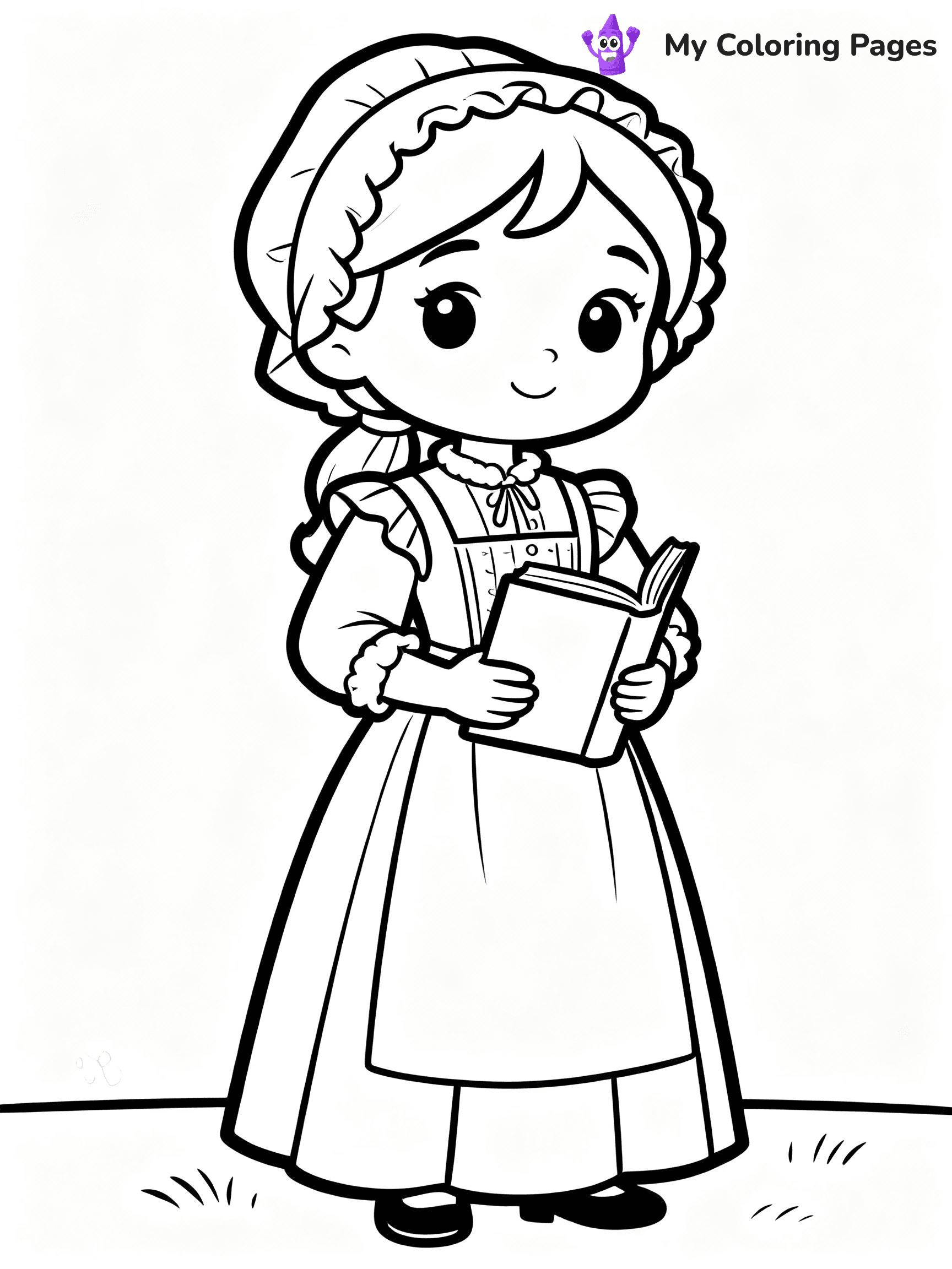 American Girl Doll Coloring Pages - 36